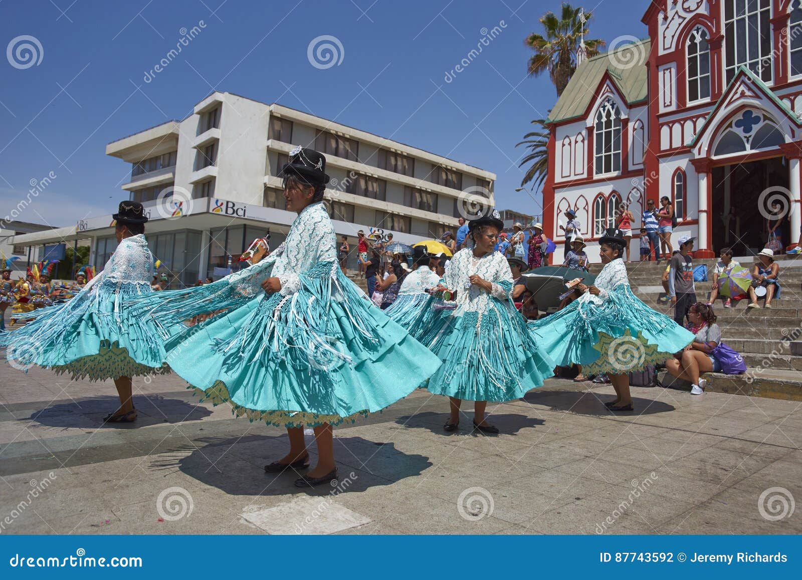 Morenada Dance Group in Arica, Chile Editorial Photography - Image of ...