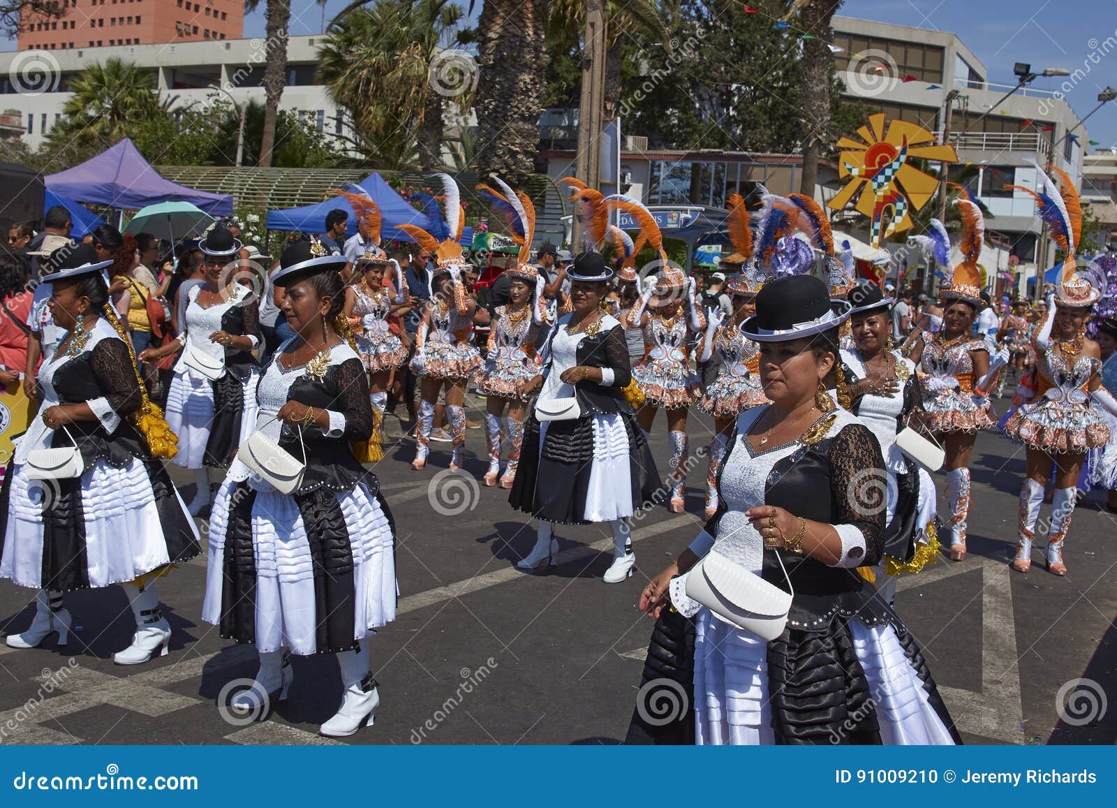 Morenada Dance Group at the Oruro Carnival in Bolivia Editorial Image ...