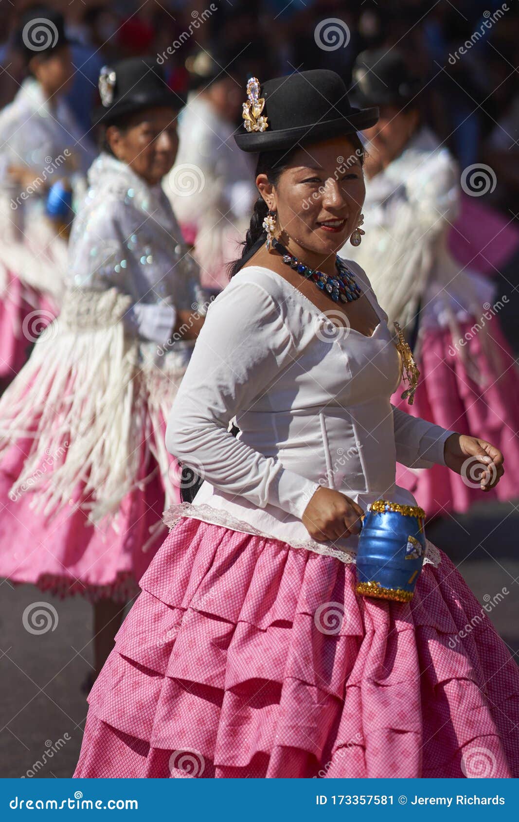 Morenada Dance Group at the Carnival in Arica, Chile. Editorial Photo ...
