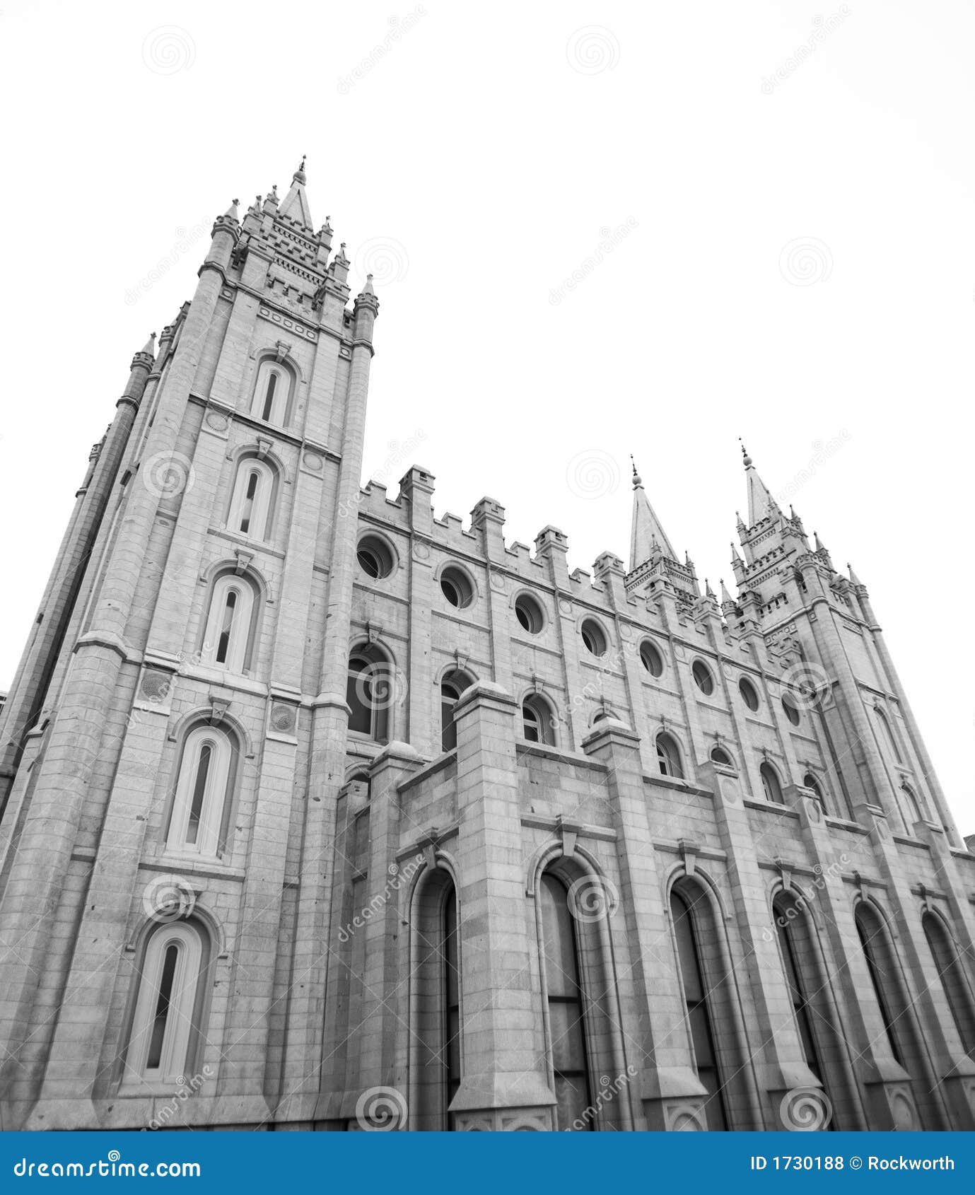 Mormon Temple in Salt Lake City Stock Photo Image of sacred