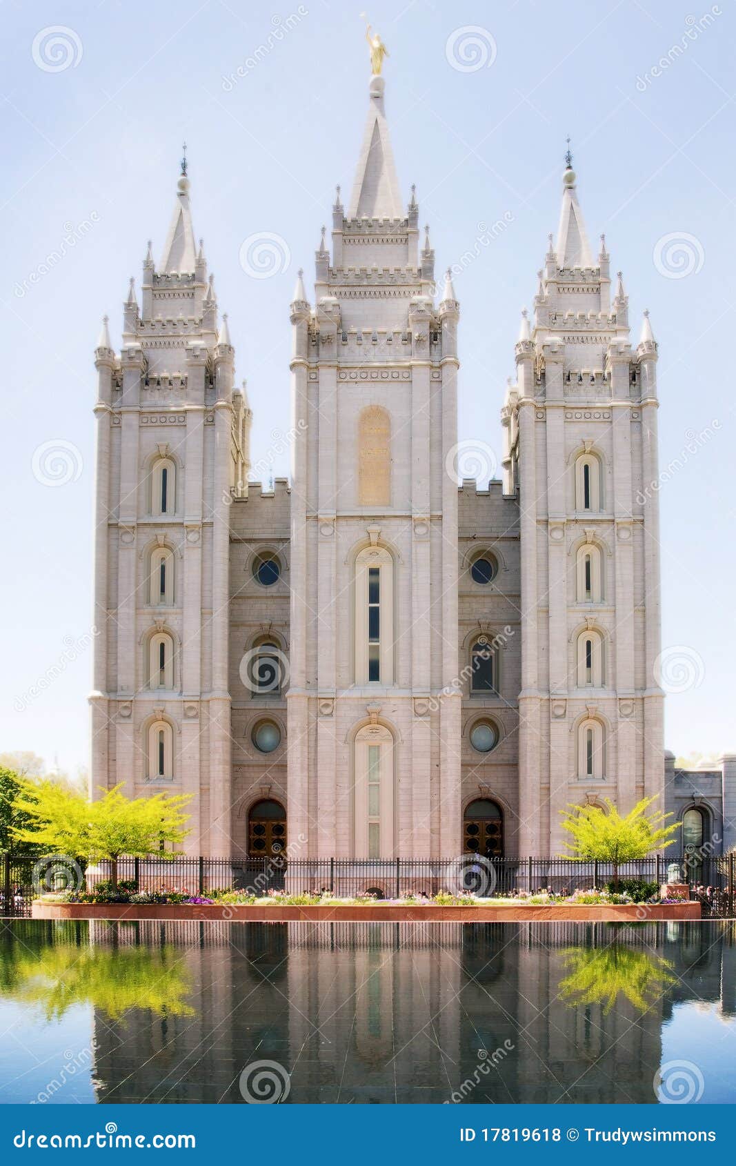 mormon temple in salt lake city, utah