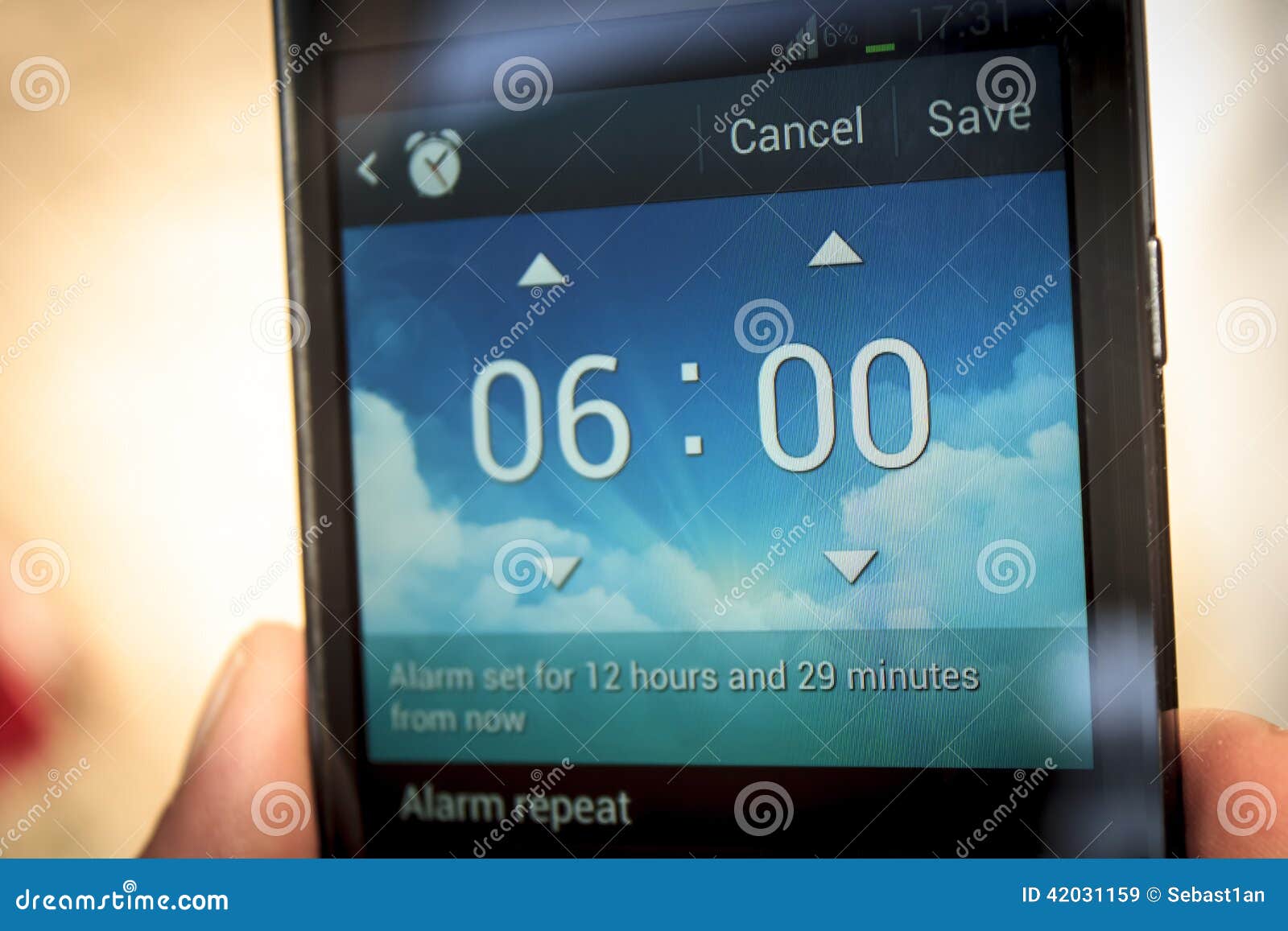 Morning Alarm stock image. Image of plastic, closeup 42031159