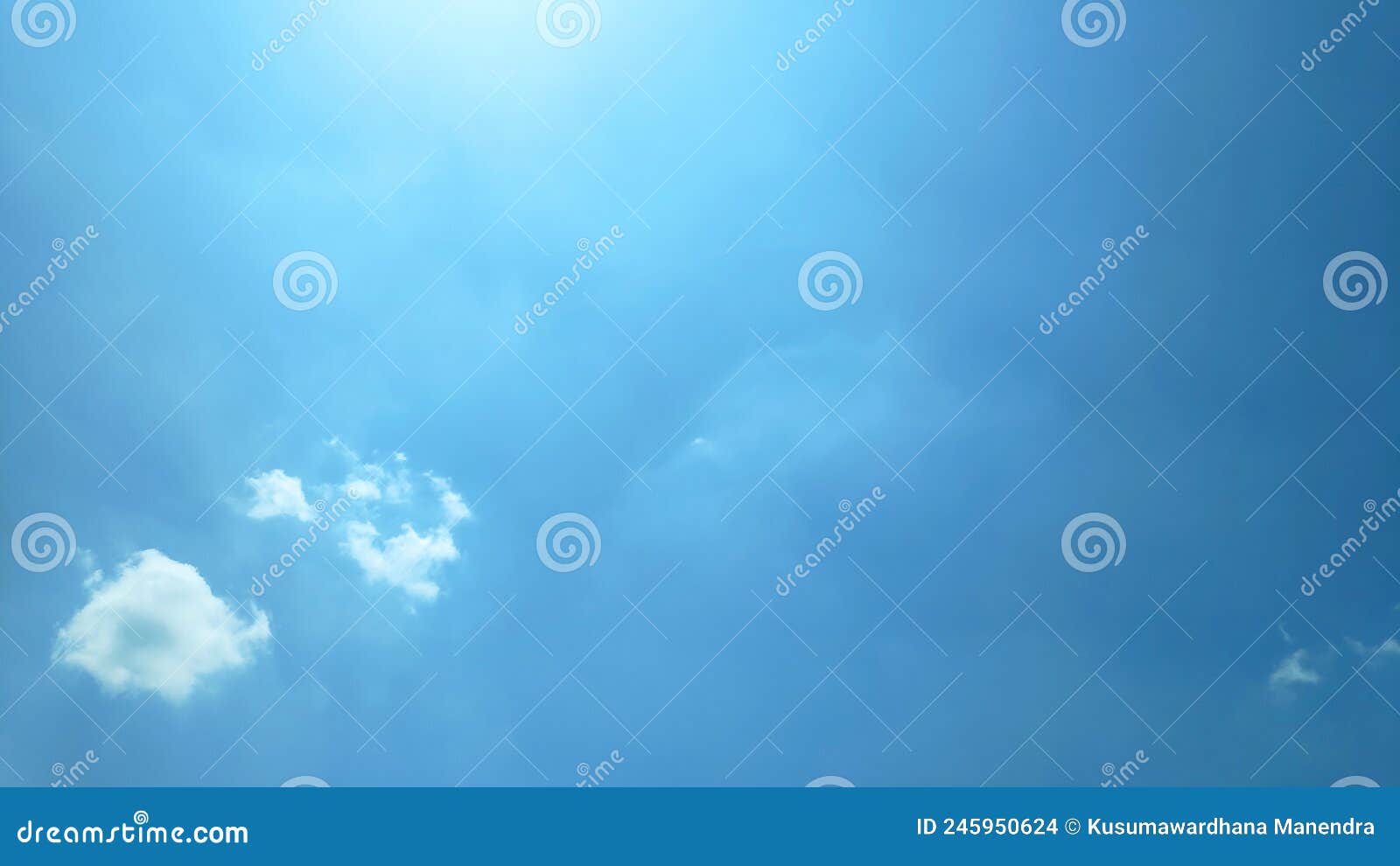 Morning blue sky stock photo. Image of wave, presentation 245950624
