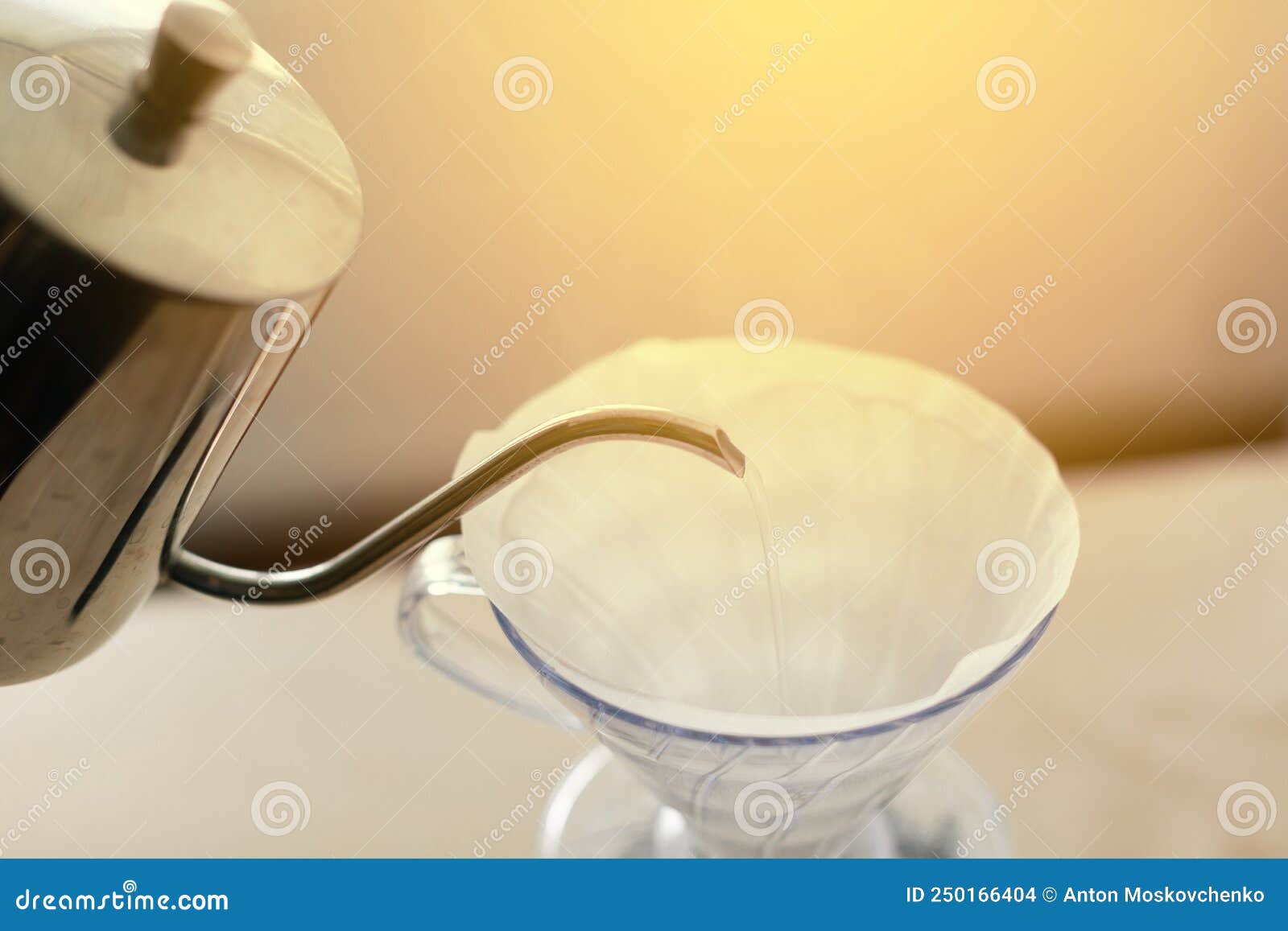 Morning Coffee, Alternative Method of Making Coffee in a Glass Drip