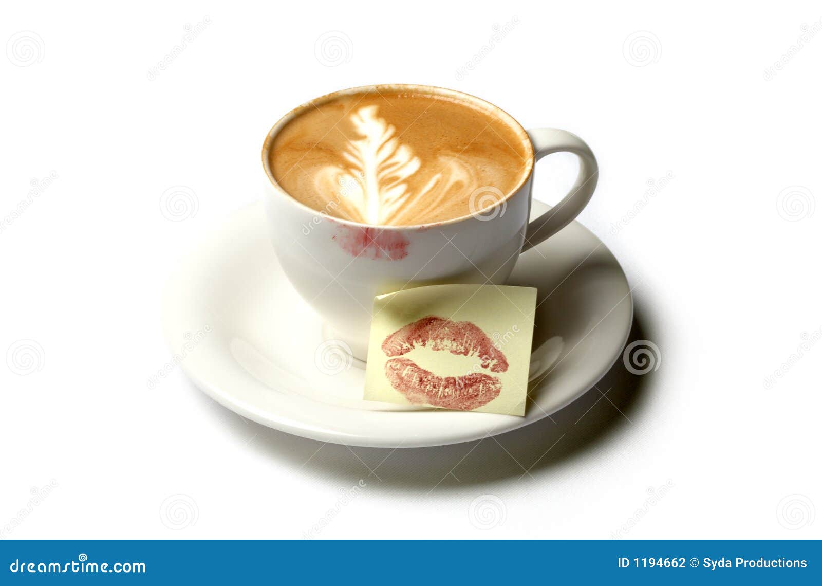 Morning kiss stock photo. Image of brown, cafe, flavor 1194662