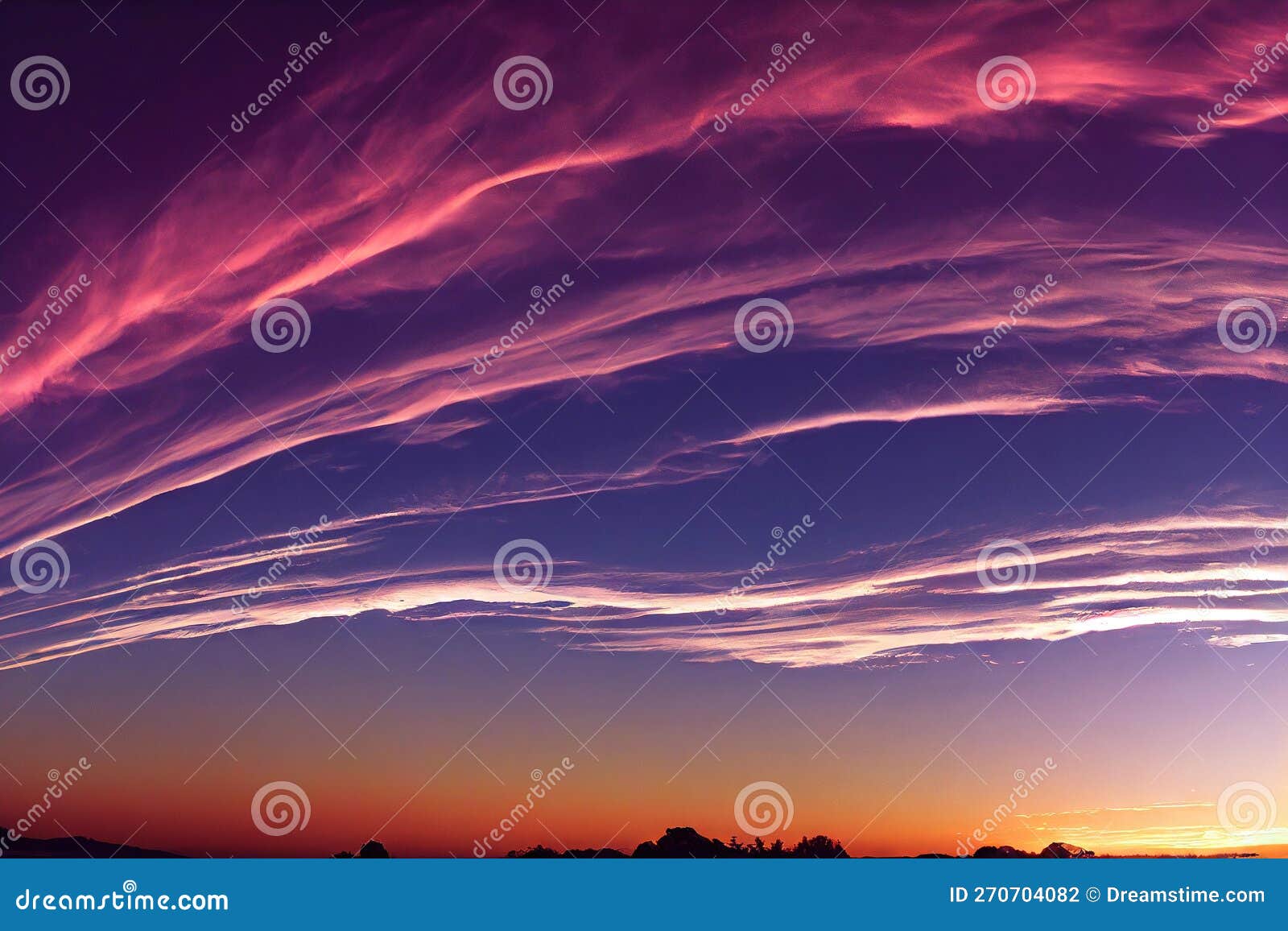 Dramatic Sunrise, With Solar Flare Visible In The Sky And
