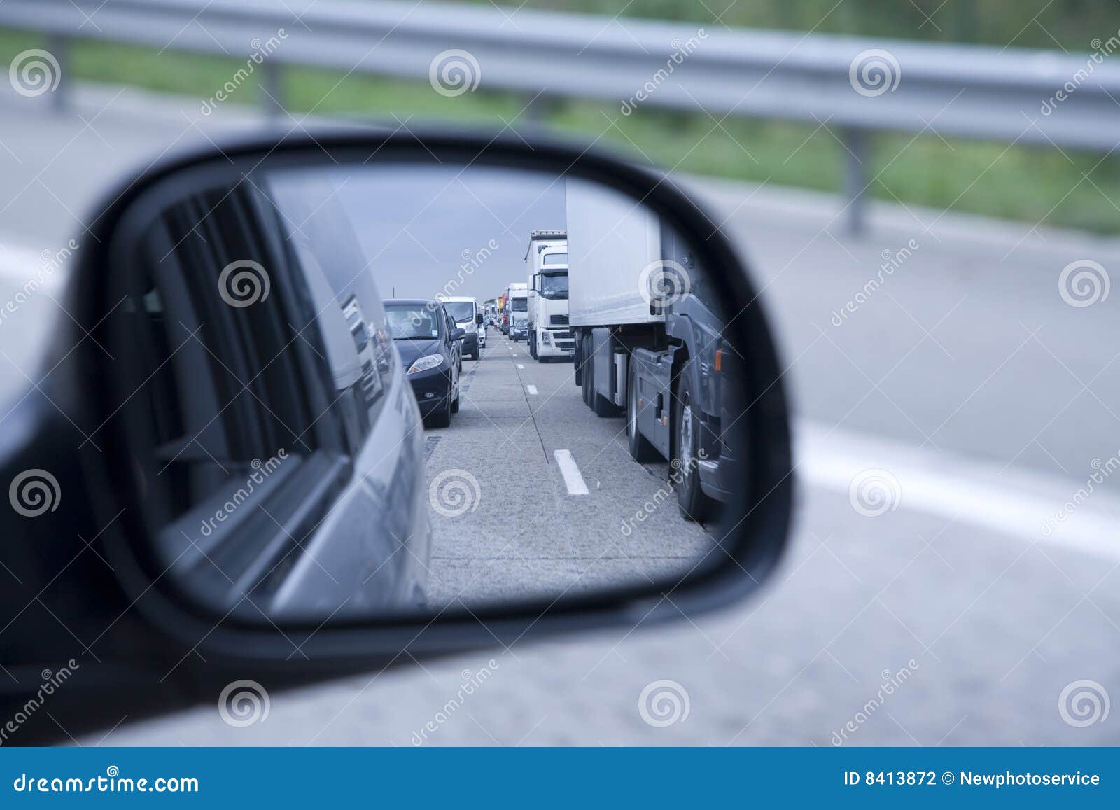 Morning traffic stock photo. Image of crowded, bumper 8413872