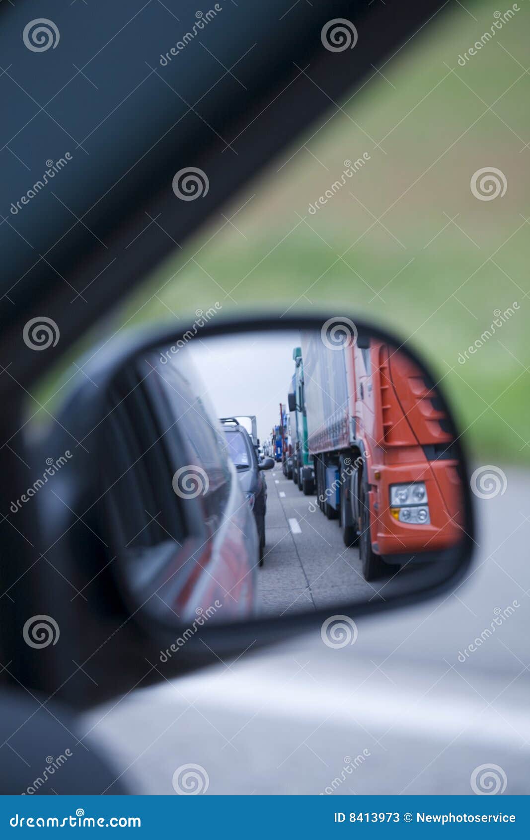 Morning traffic stock image. Image of occlusion, land 8413973