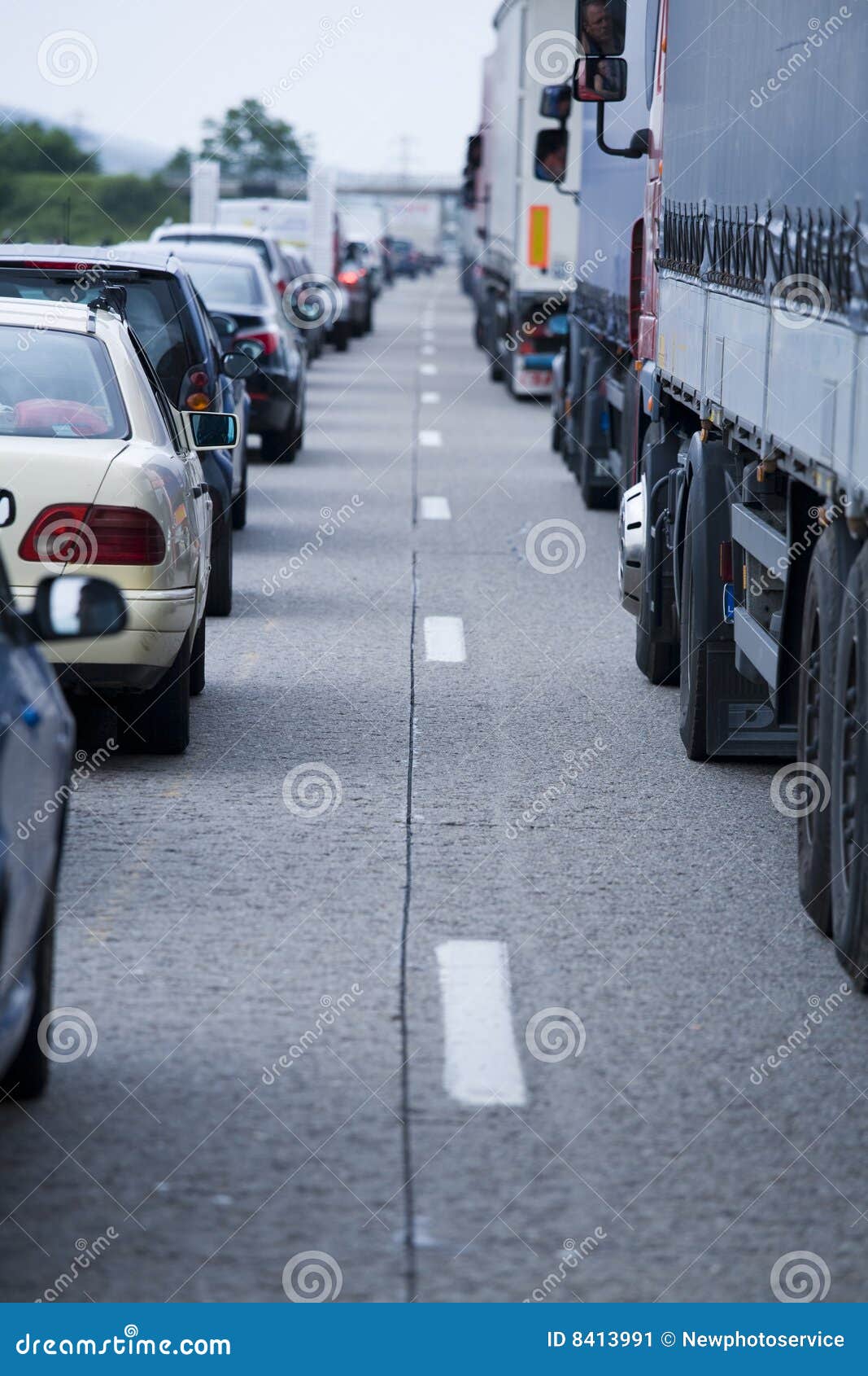 Morning traffic stock image. Image of life, line, rush 8413991