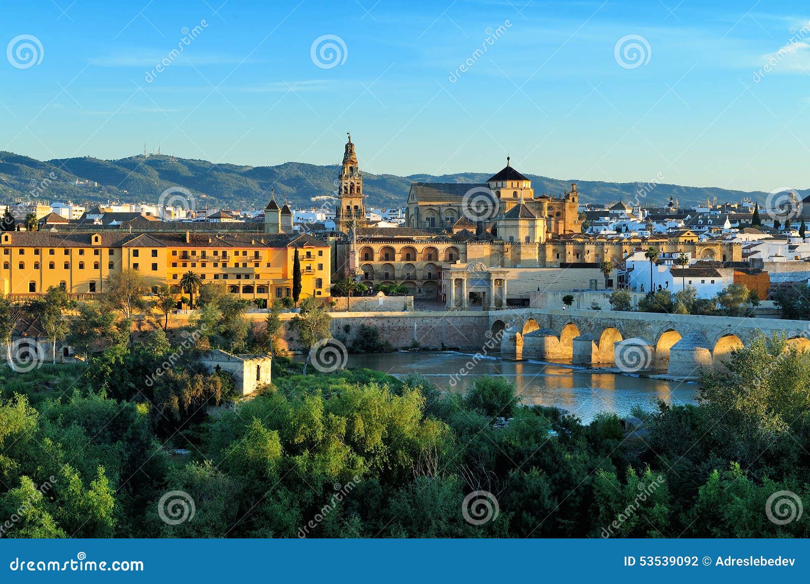 morning view of cordoba, spain