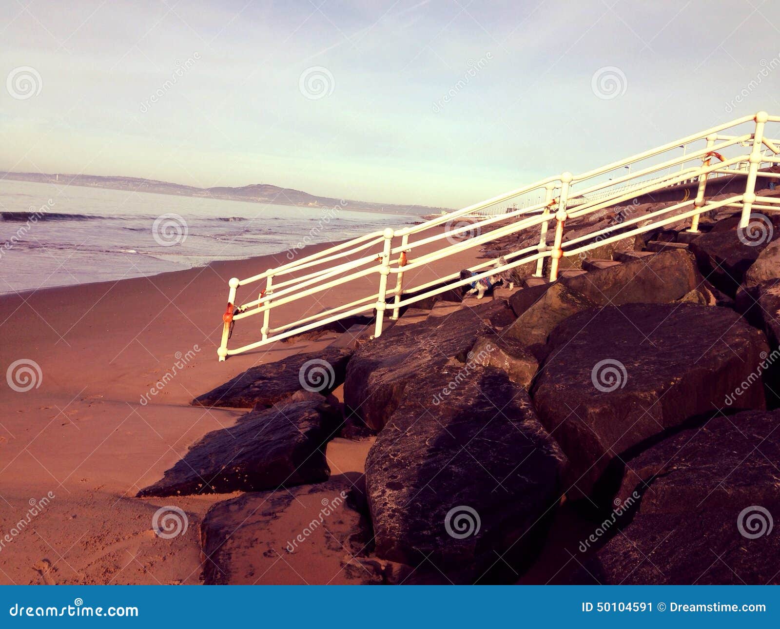 Morning walk stock image. Image of morning, aberavon - 50104591