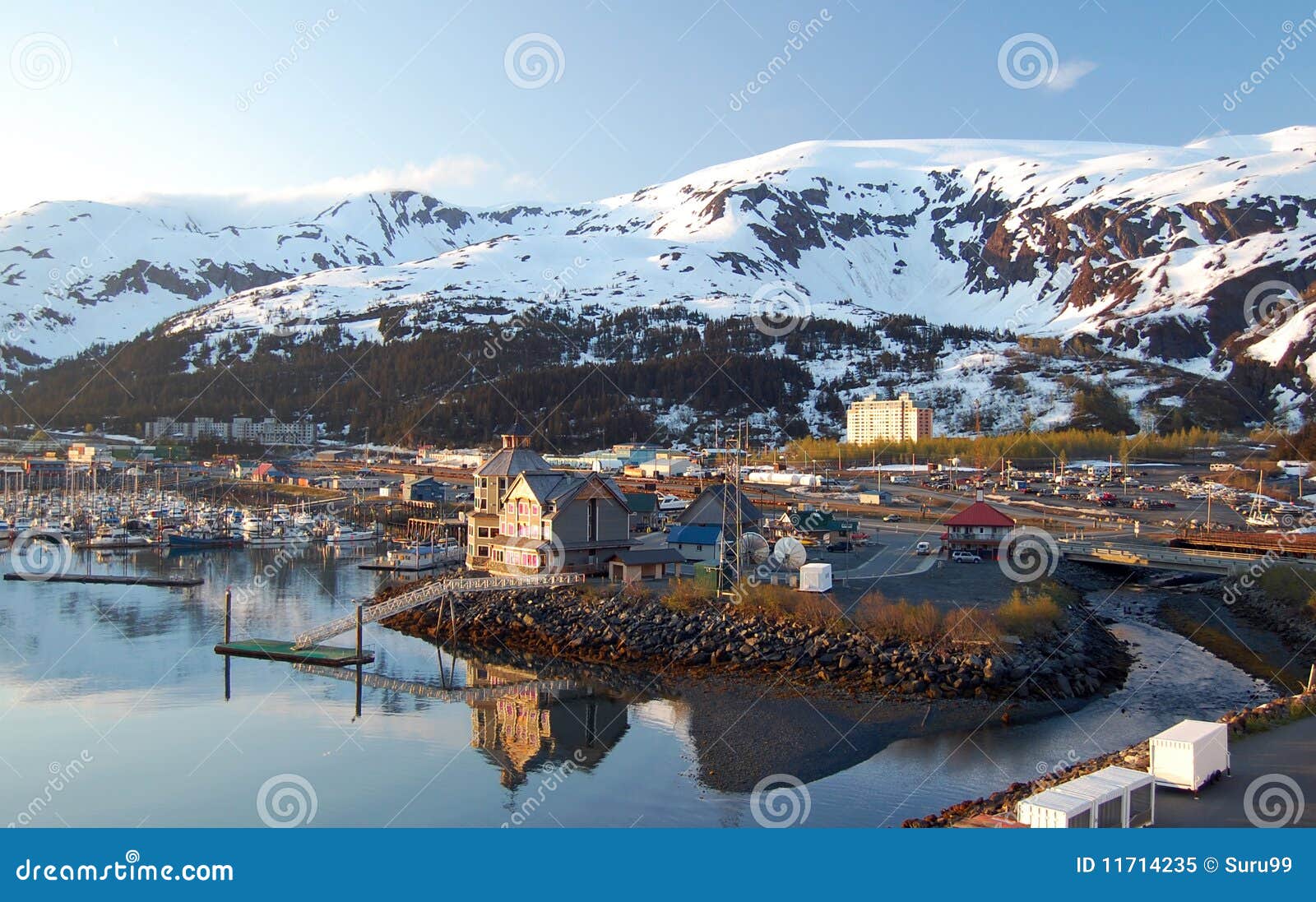 Morning at Whittier, Alaska Stock Image Image of ship, passage 11714235