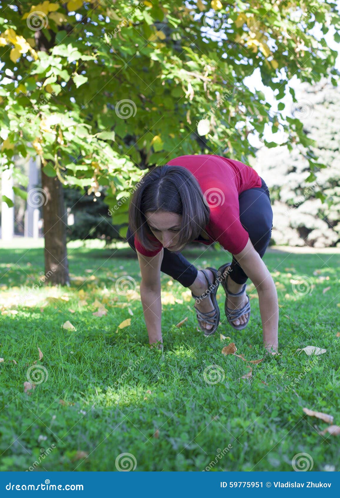 Morning yoga class. stock image. Image of mood, health 59775951