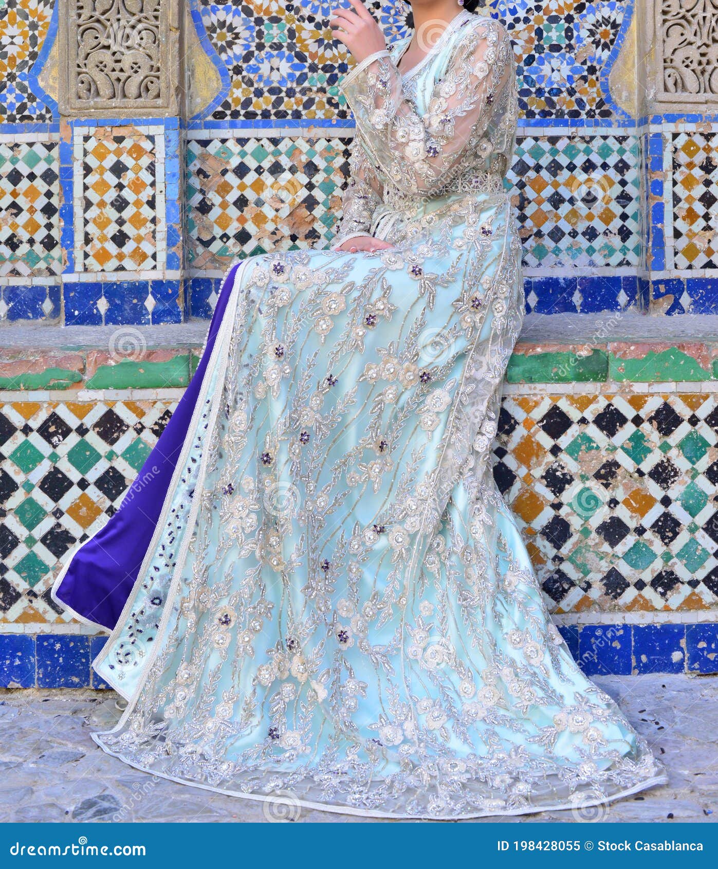 the moroccan caftan is a moroccan women`s traditional costume. it is considered one of the oldest traditional clothes in the worl
