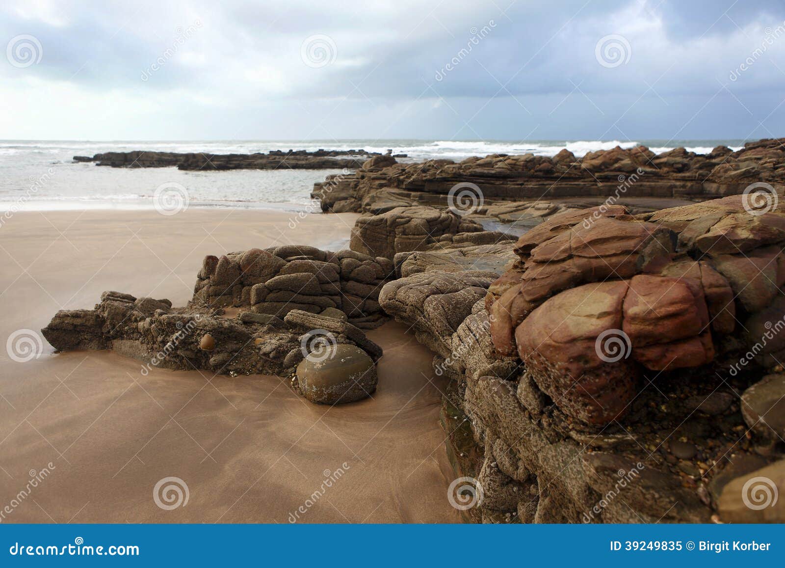 Moroccan Coast in Dar Bouazza Stock Image Image of north, medina