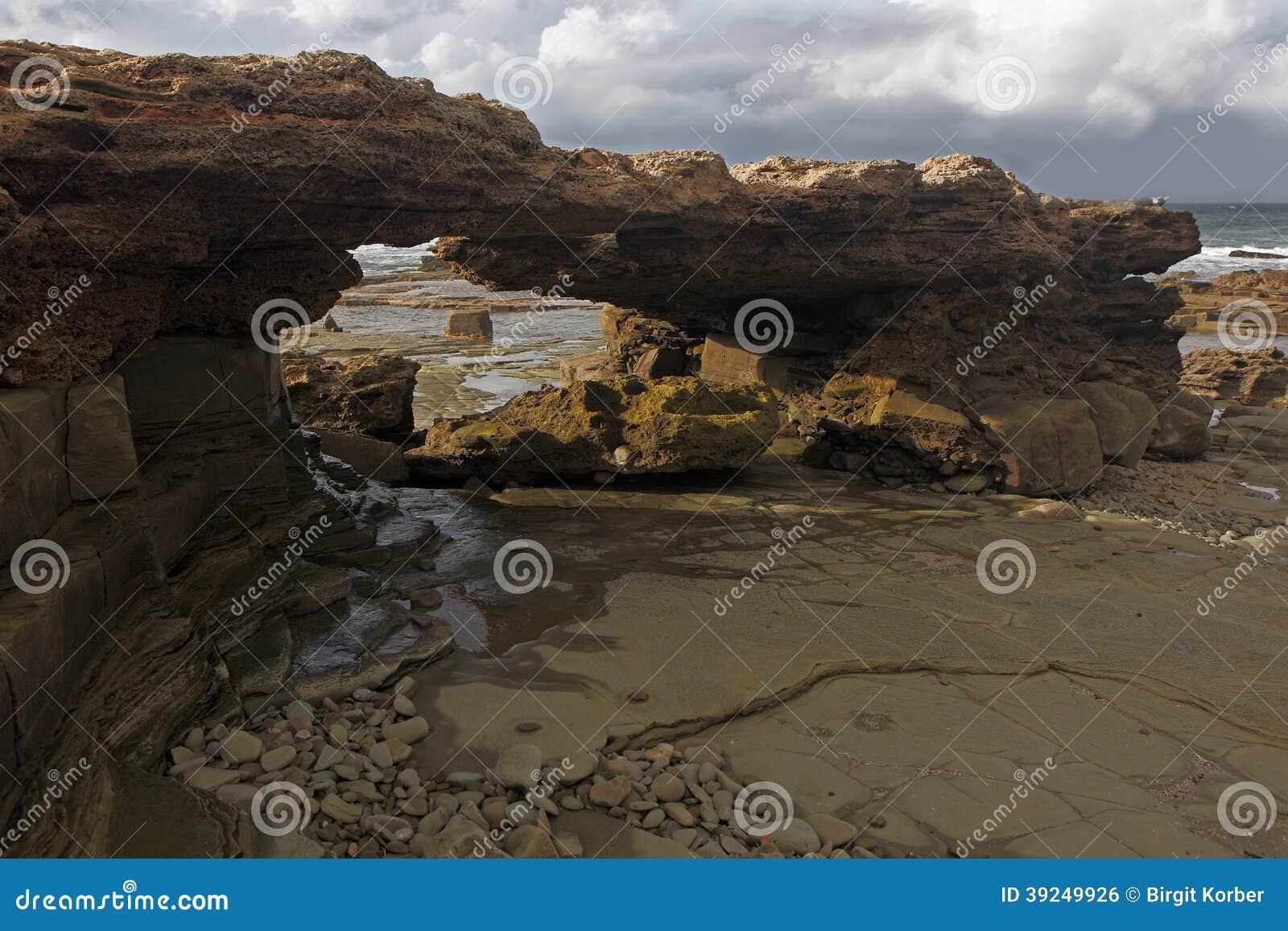 Moroccan Coast in Dar Bouazza Stock Photo Image of kasba, mosque