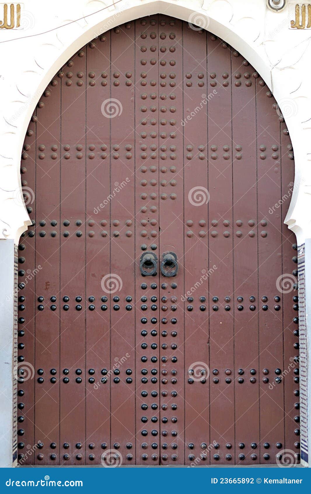 Arabic door stock photo. Image of house, arabic, close 23665892