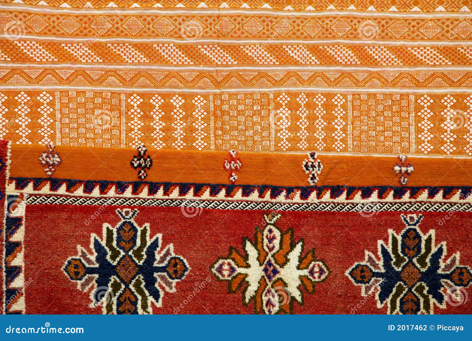 Moroccan fabrics stock photo. Image of material, color 2017462