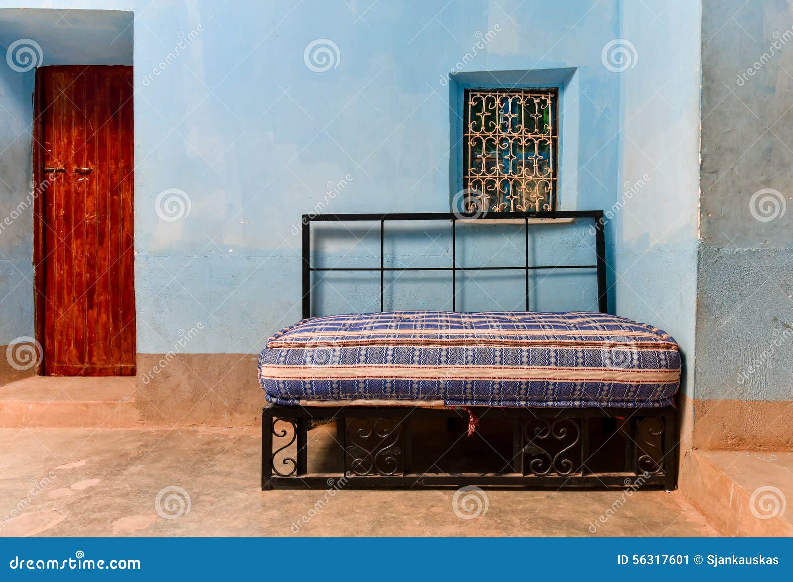 Moroccan House Interior Sofa Bed Stock Image Image of design, sofabed
