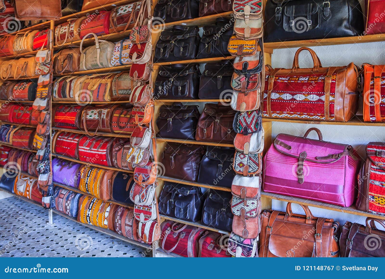 Moroccan Leather Handbags Photograph by Lindley Johnson - Fine Art America