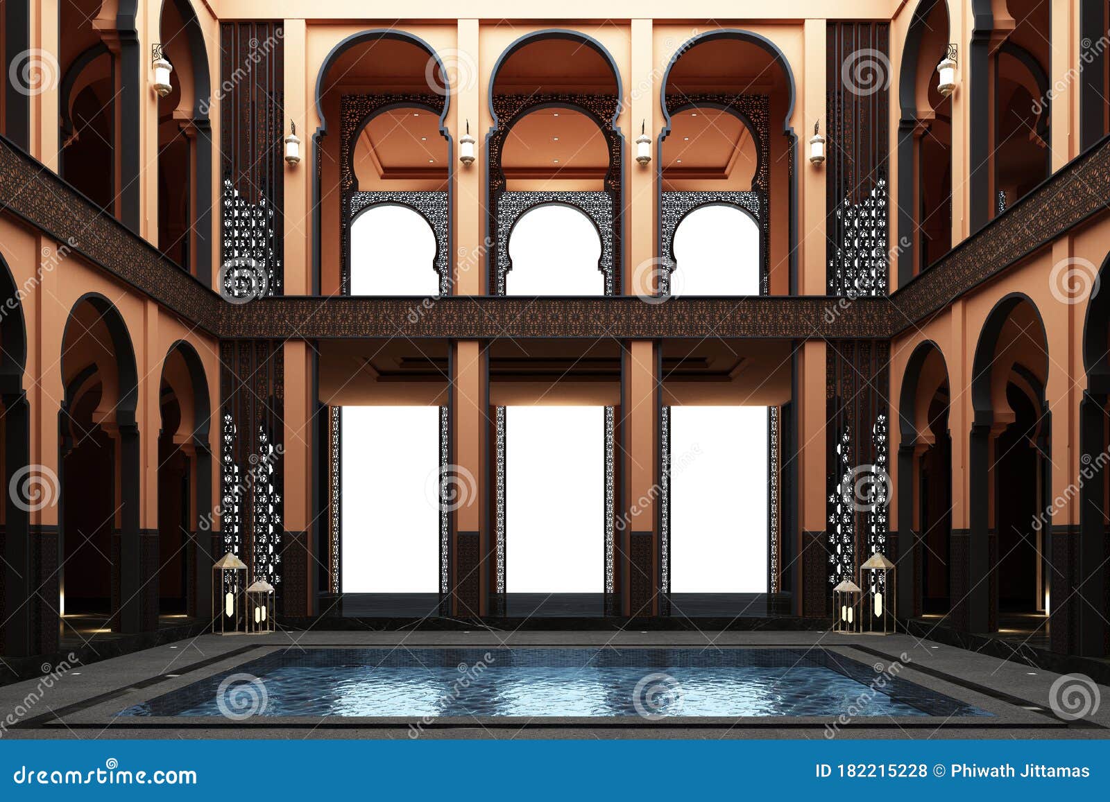 moroccan mainhall double space