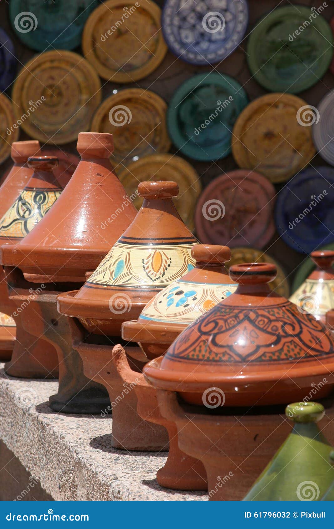 Moroccan tagine stock photo. Image of exotic, souk, cooking 61796032