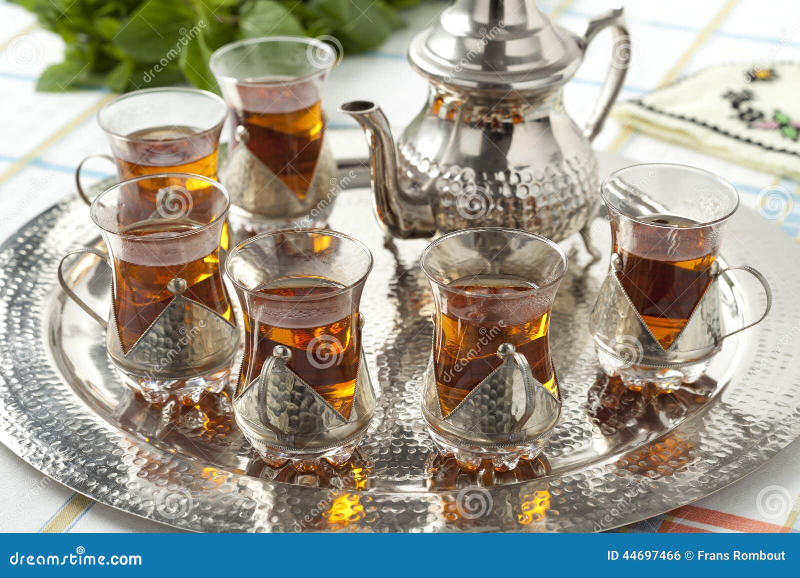 Moroccan tea stock photo. Image of moroccan, display 44697466