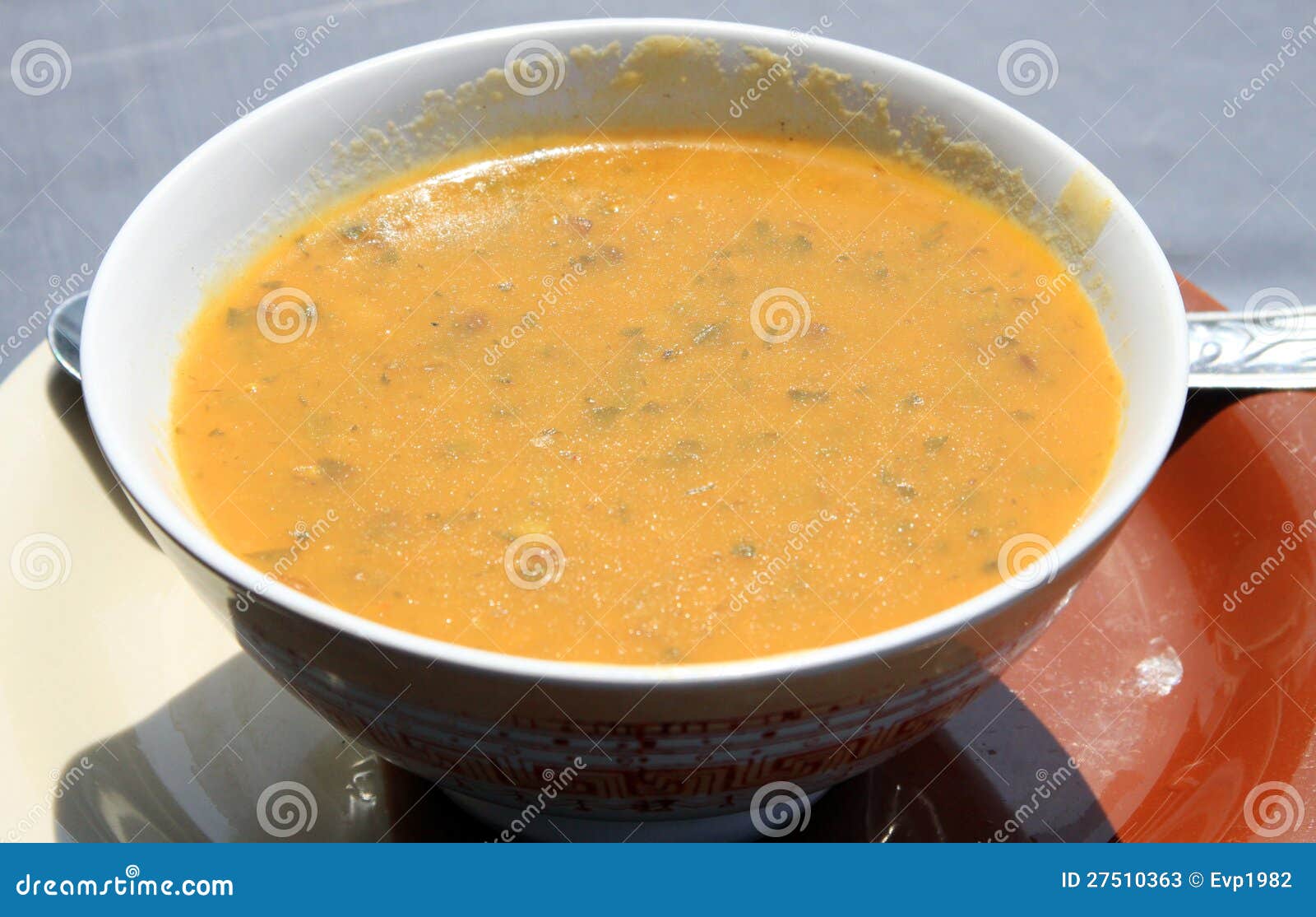 Moroccan Traditional Soup Harira Stock Image Image of marrakesh