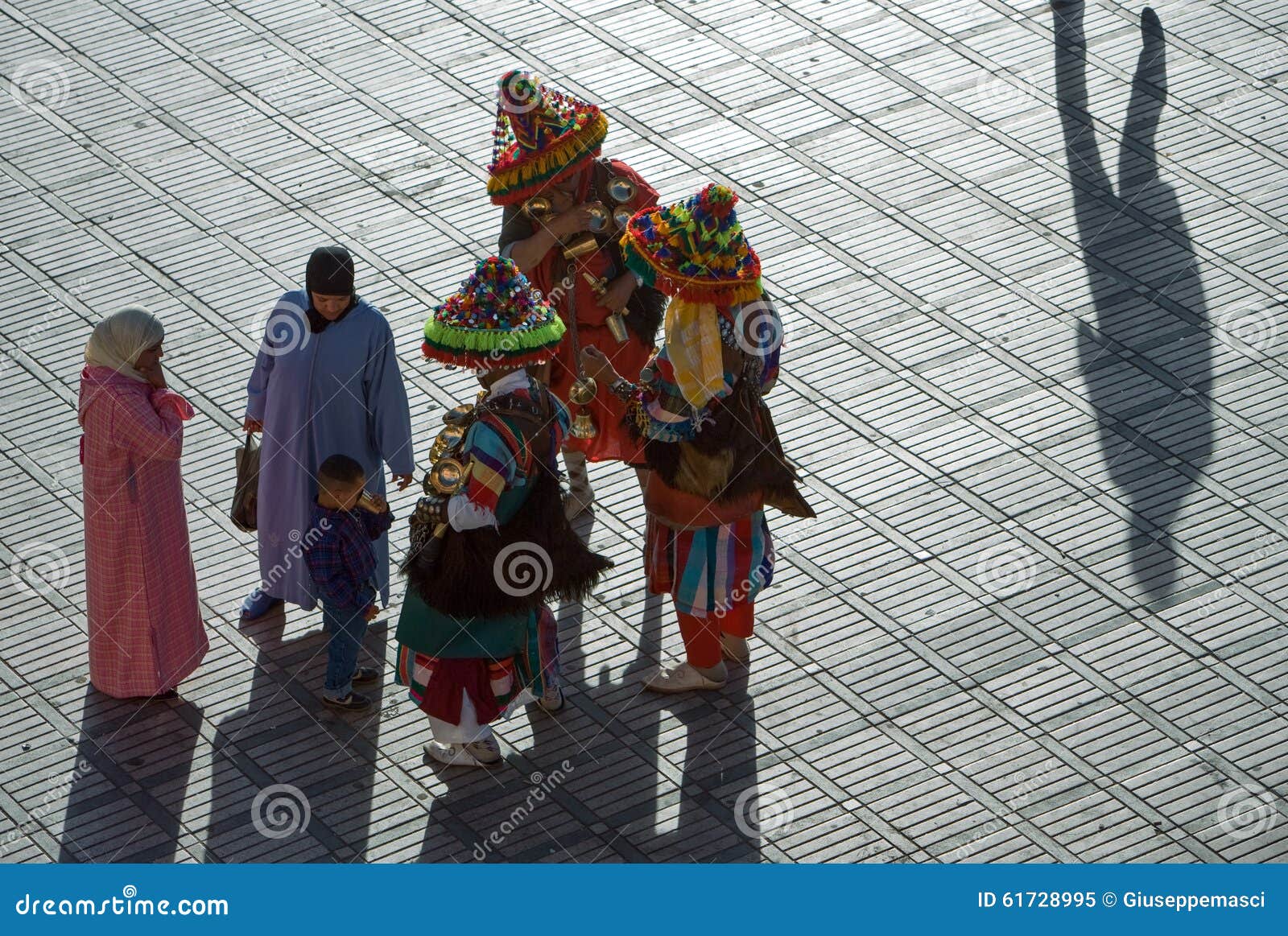 Morocco editorial image. Image of marrakech, square, tradition - 61728995
