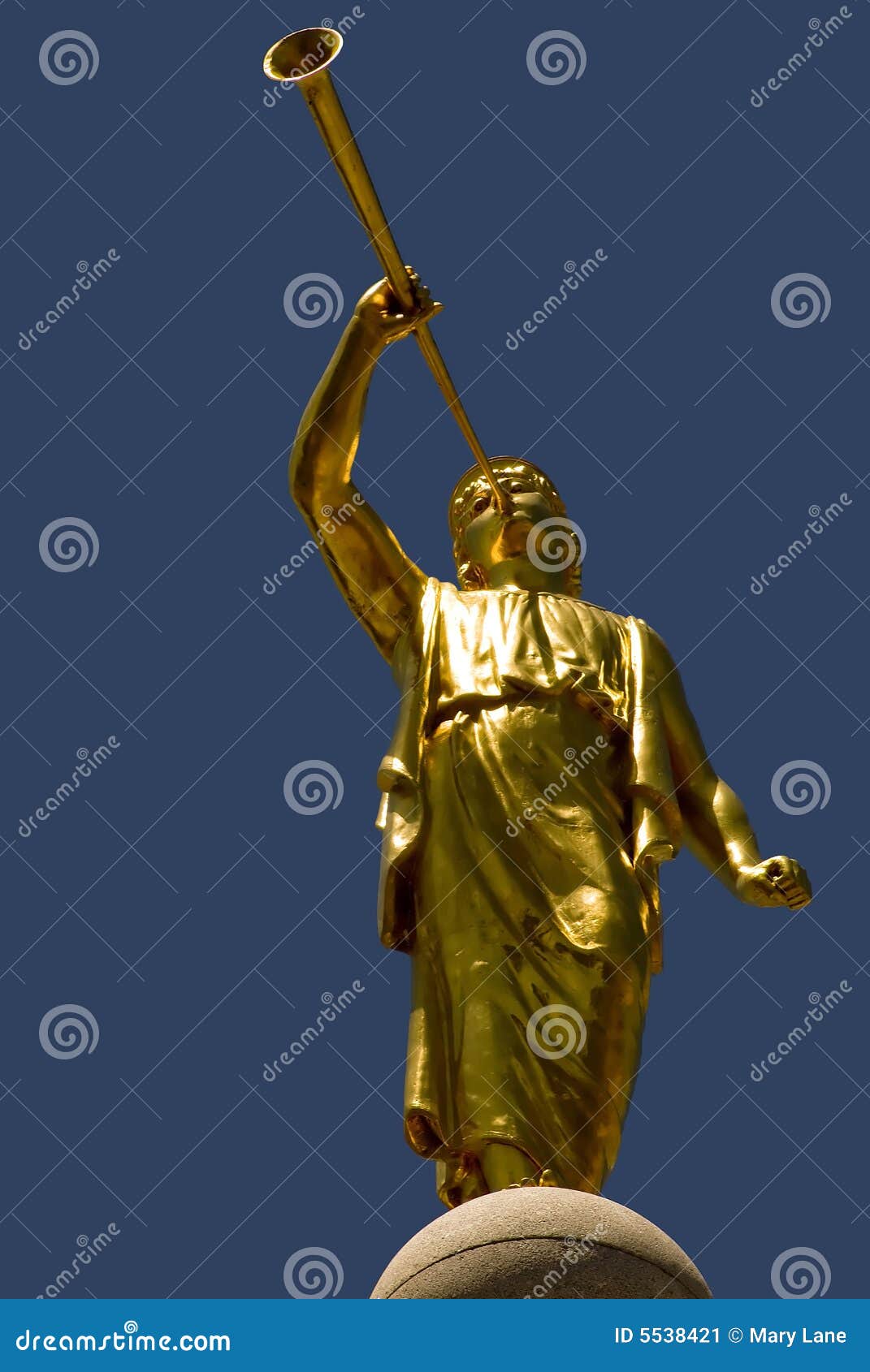Moroni stock image. Image of angel, gold, moroni, symbol 5538421