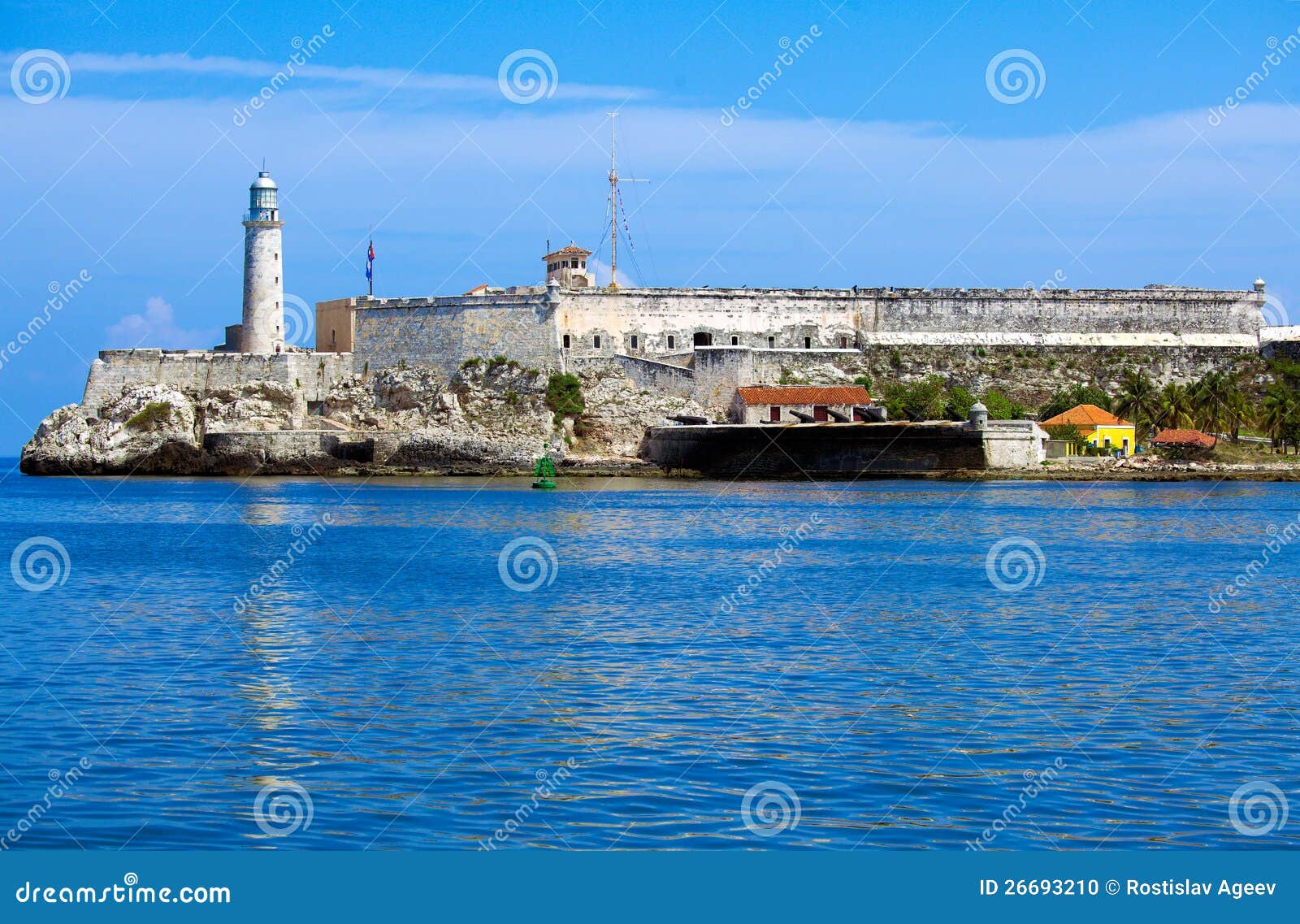 The fortress of El Morro in the bay of Havana Stock Photo by ©kmiragaya  8546778