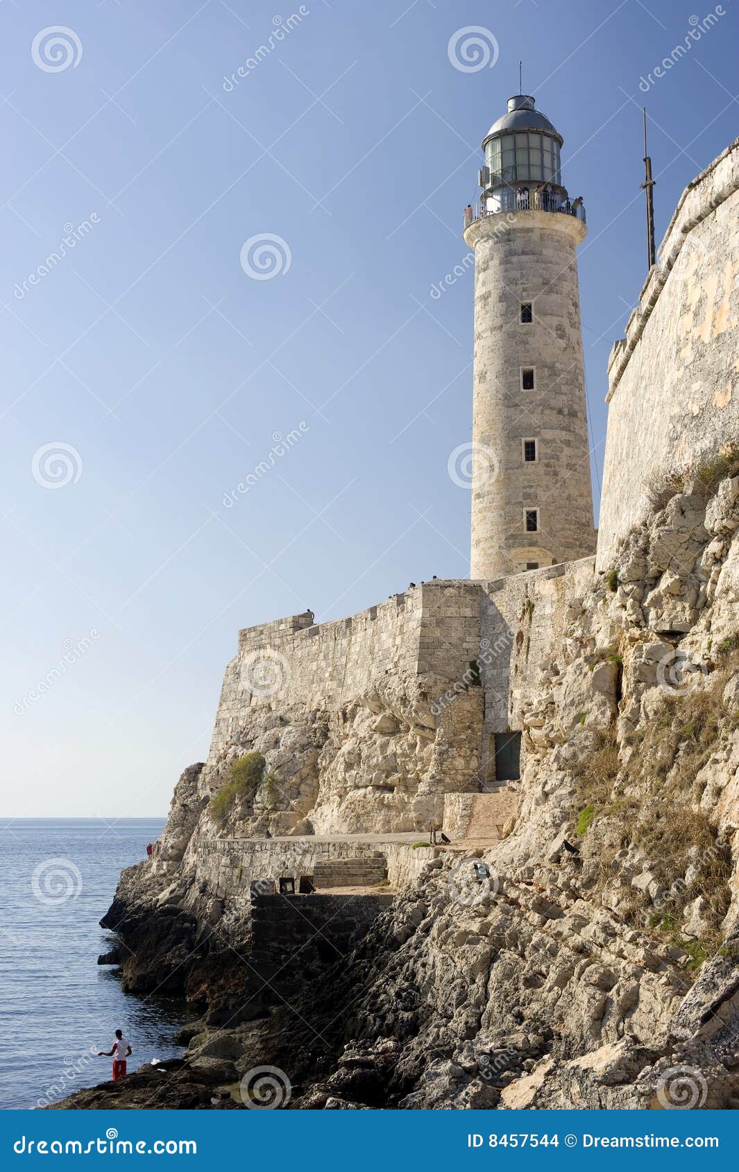 Morro Lighthouse Havana, Cuba Stock Photo Image of cannon, military