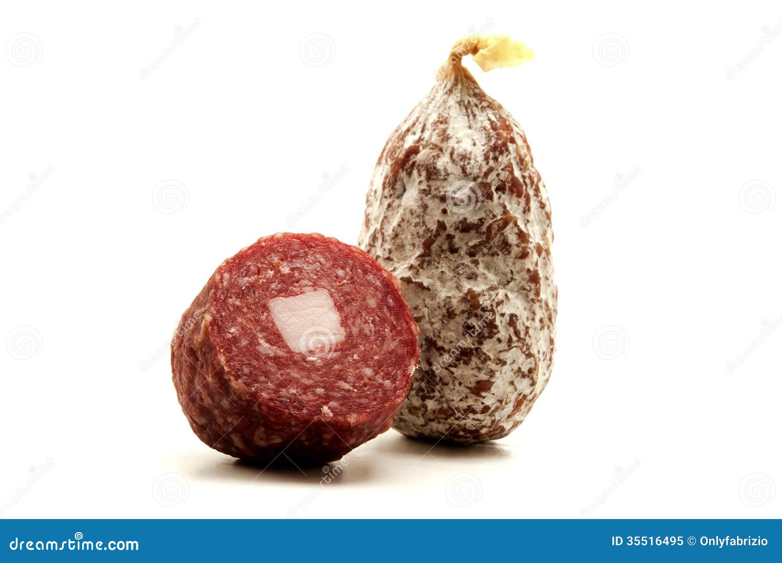 Mortadella Di Campotosto stock afbeelding. Image of handgemaakt 35516495