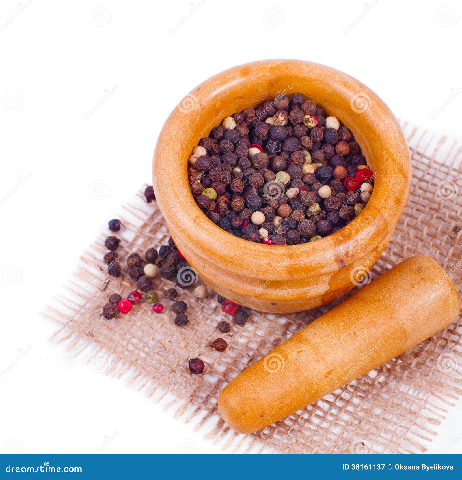 Mortar and Pestle Full of Different Spices Stock Image Image of nature, ingredient 38161137