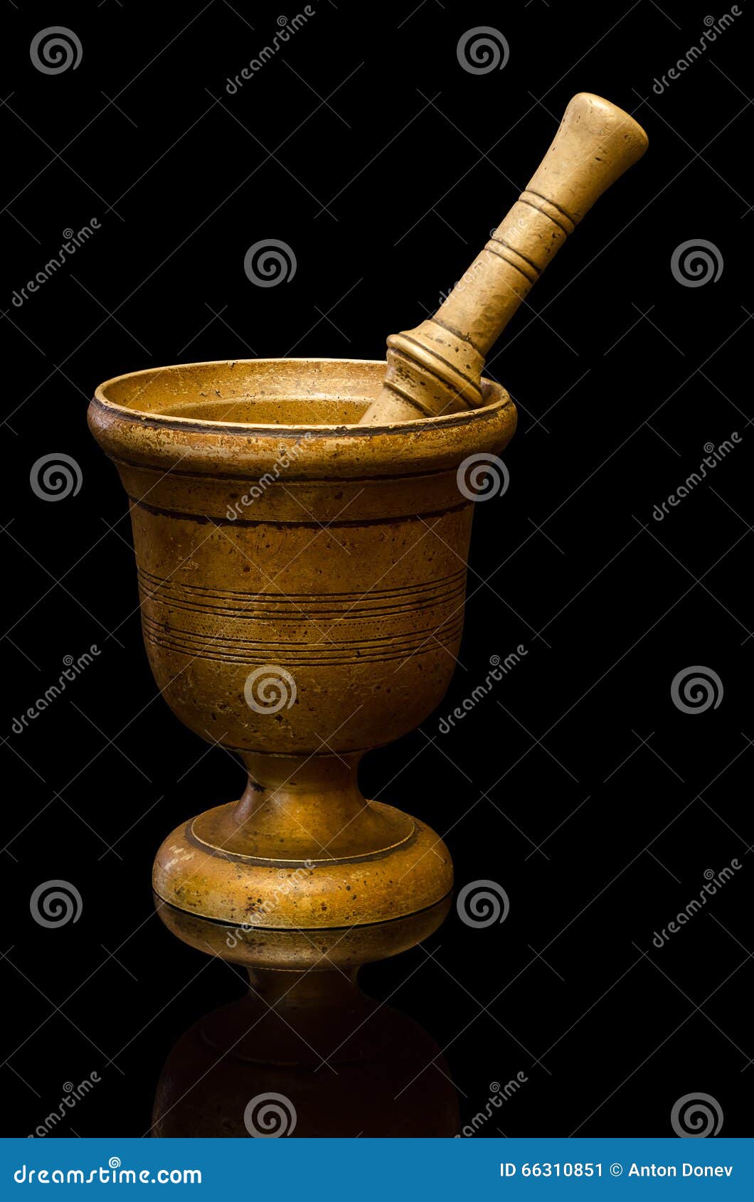 Old Mortar and Pestle stock image. Image of background 66310851