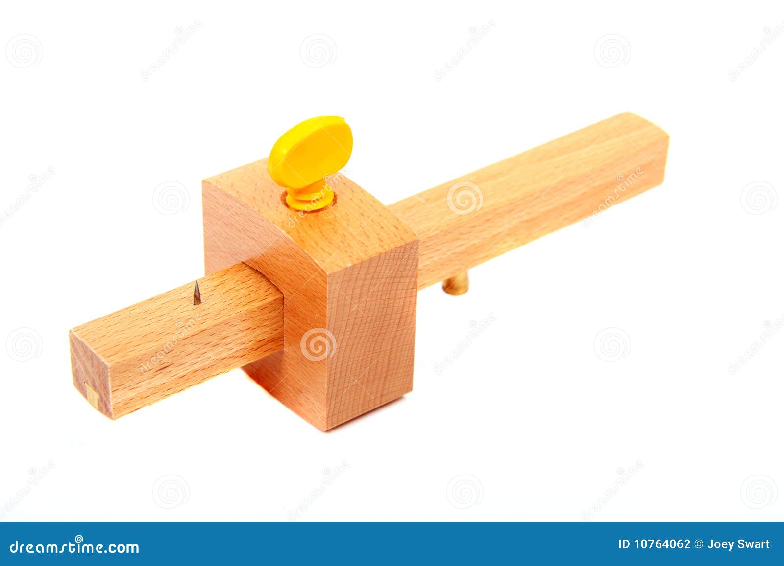 Mortise gauge. stock photo. Image of handyman, construction 10764062