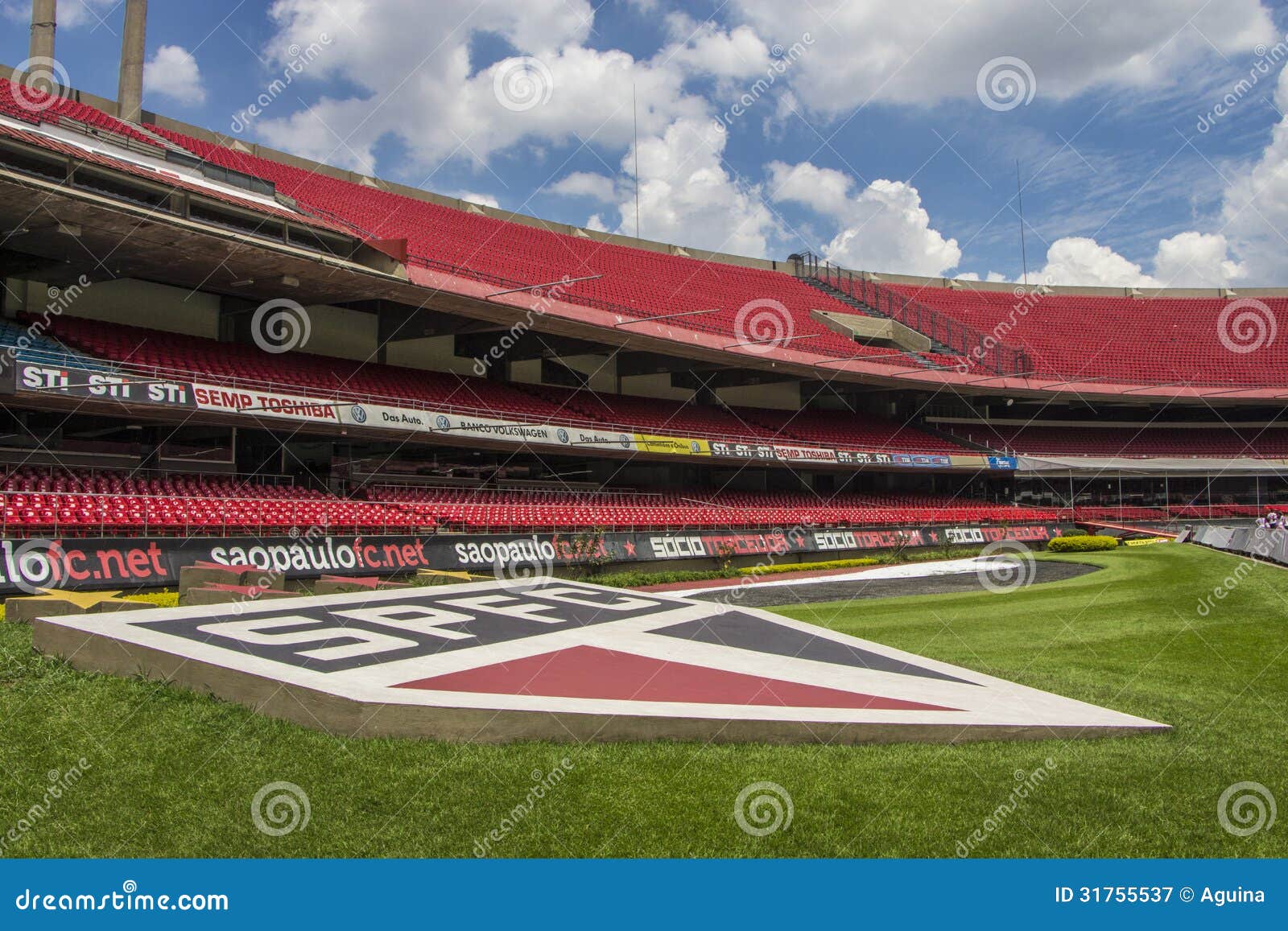 Football Stadium SAO PAULO Brasil RPPC Vintage Estadio Brazil Soccer Photo  ~30s