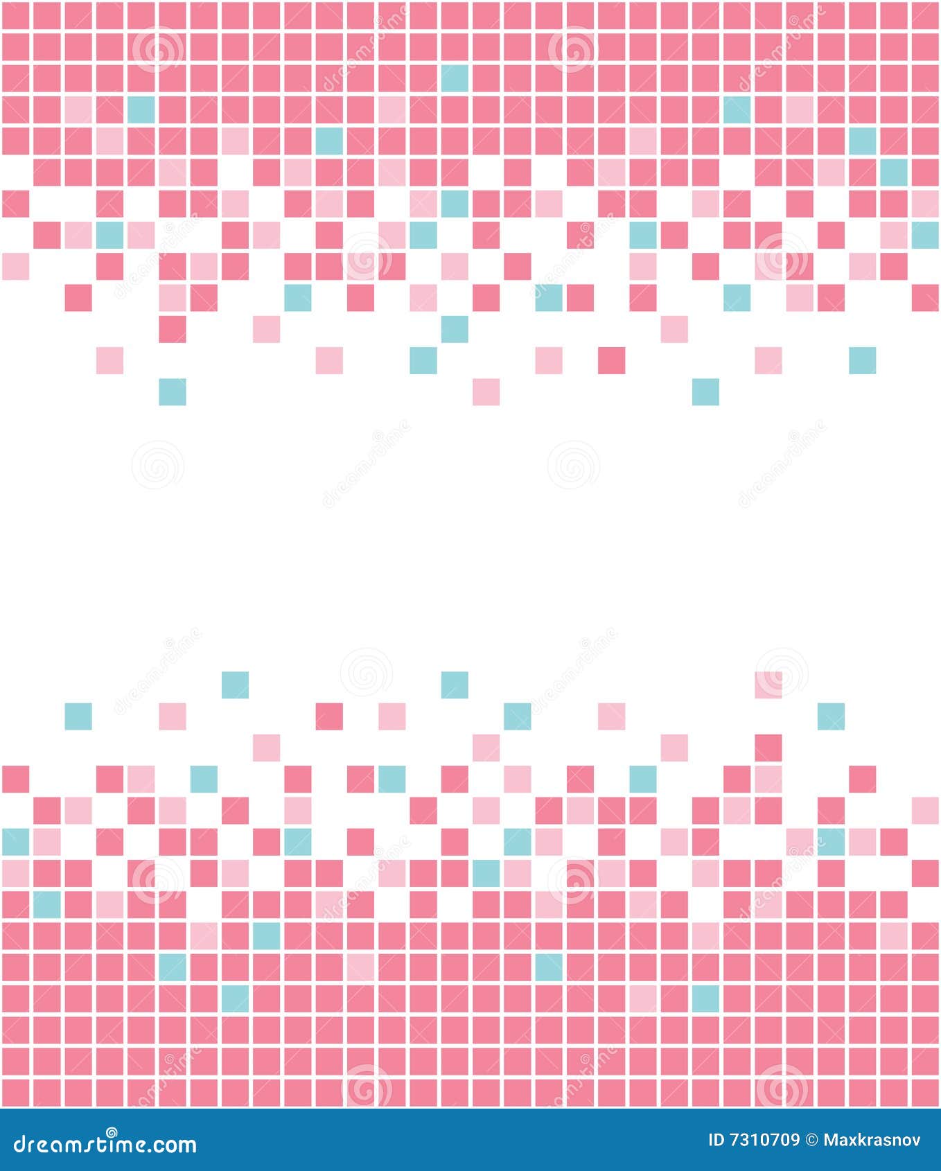 Mosaic Background stock vector. Illustration of digital - 7310709