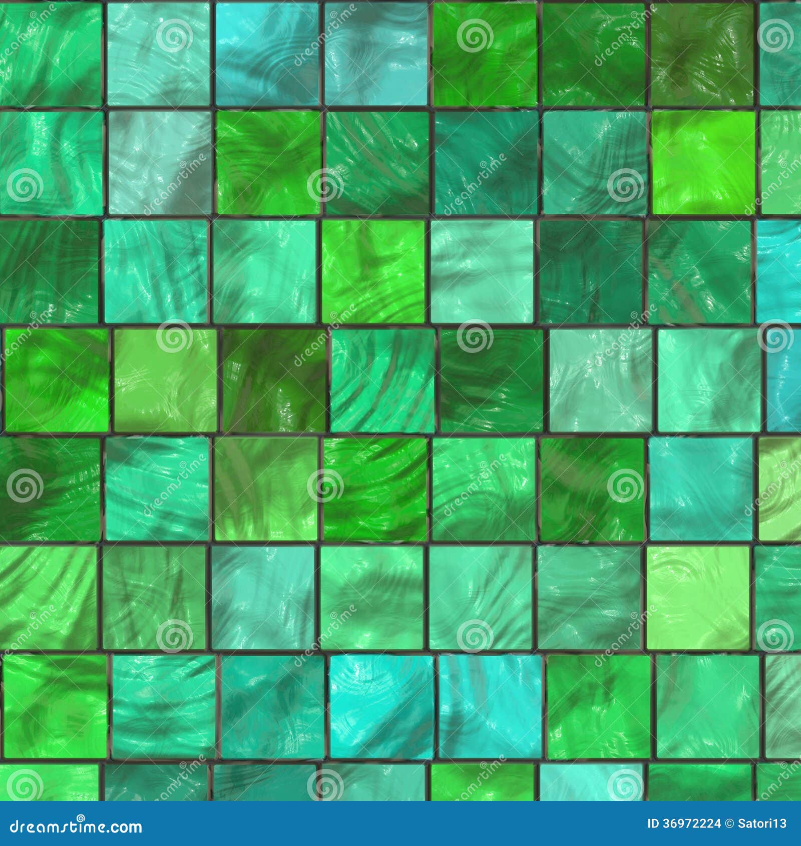 Mosaic in the bathroom stock illustration. Illustration of marble