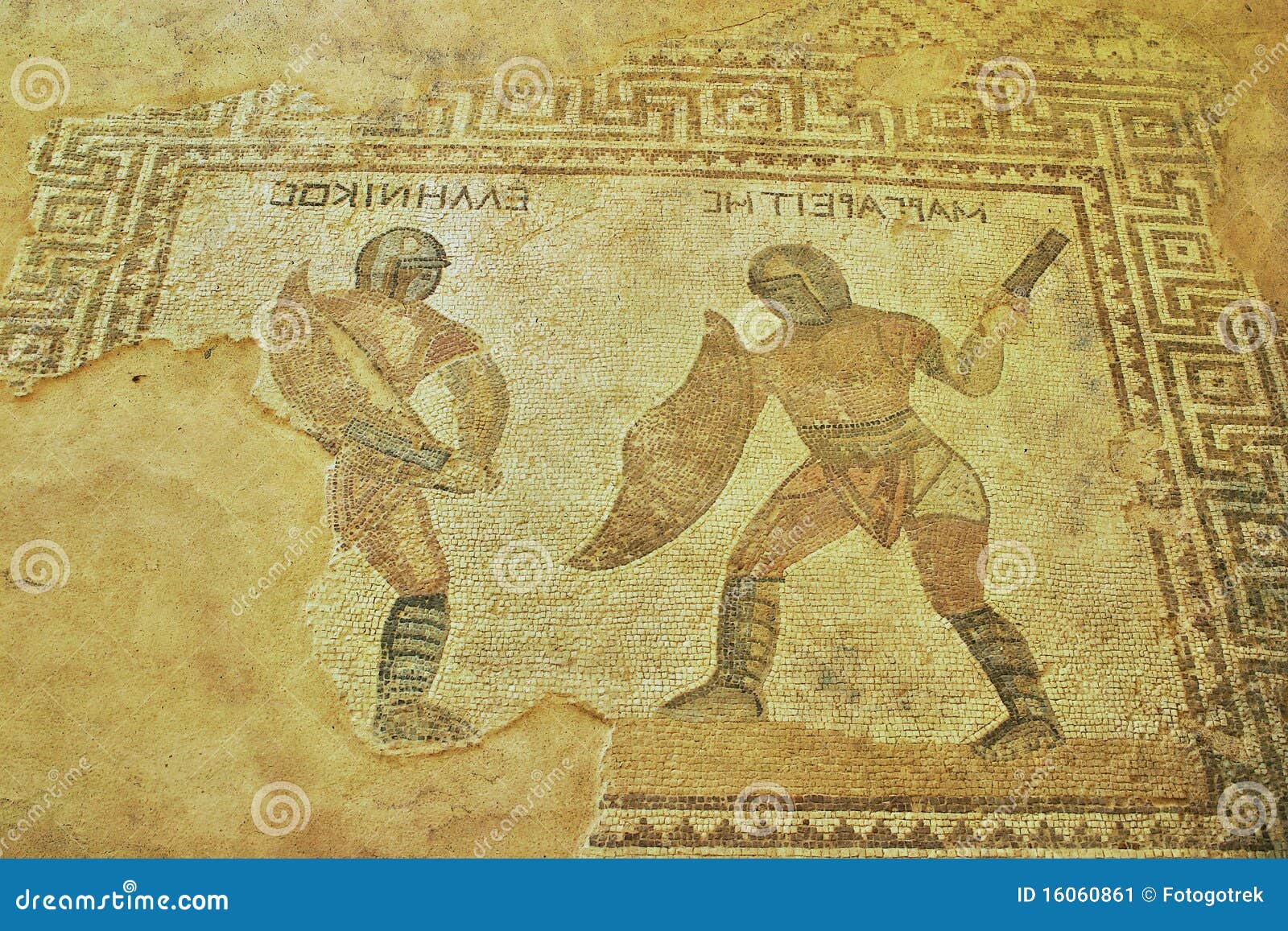 Mosaic in Cyprus stock image. Image of mosaic, cultural 16060861