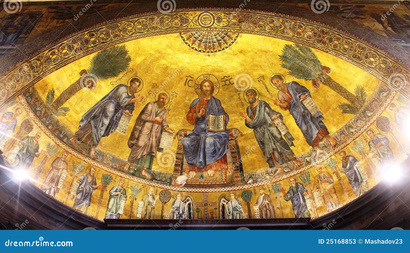 Mosaic in St Paul editorial stock photo. Image of destination 25168853