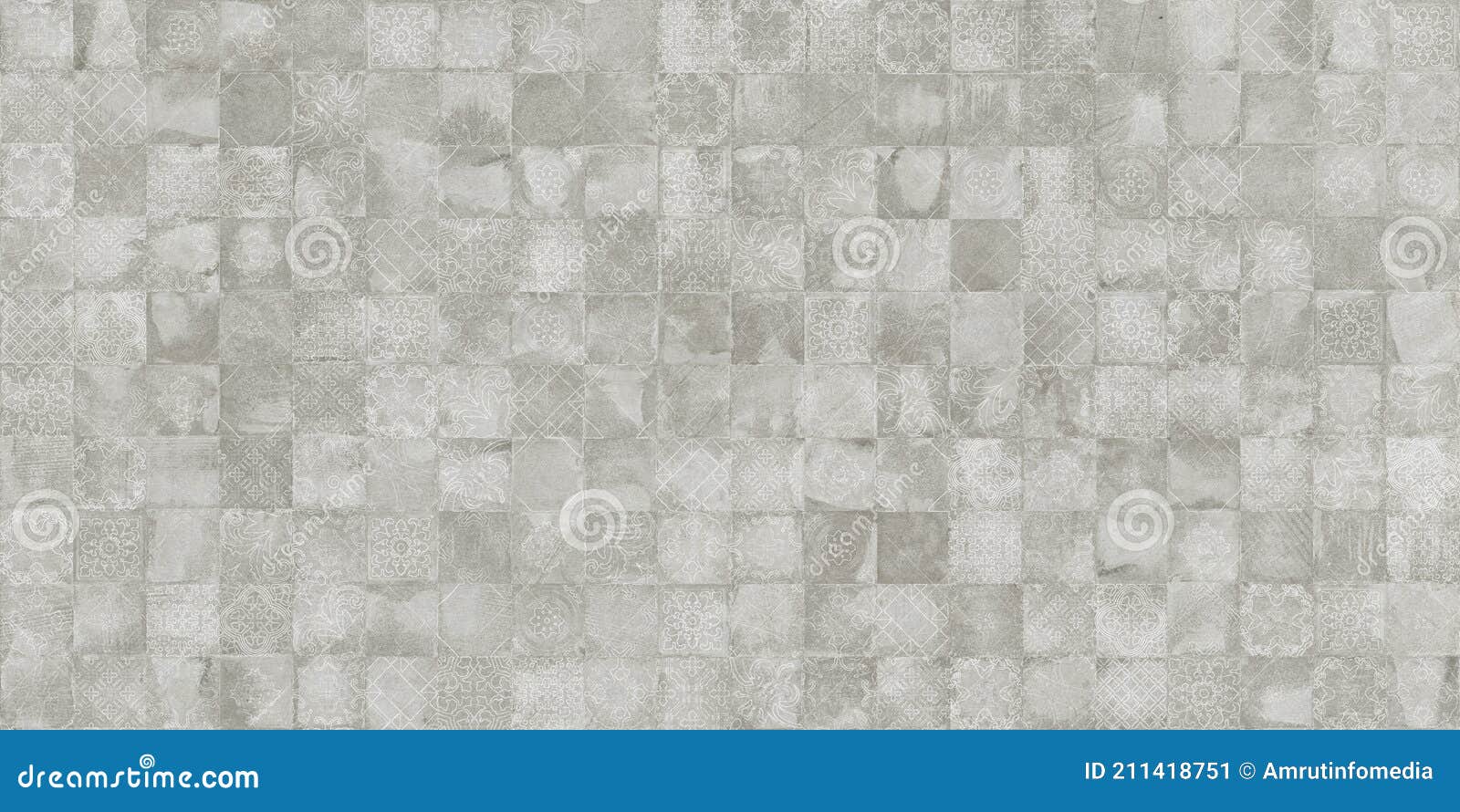 Mosaic tile design stock image. Image of wallpaper, geometric 211418751