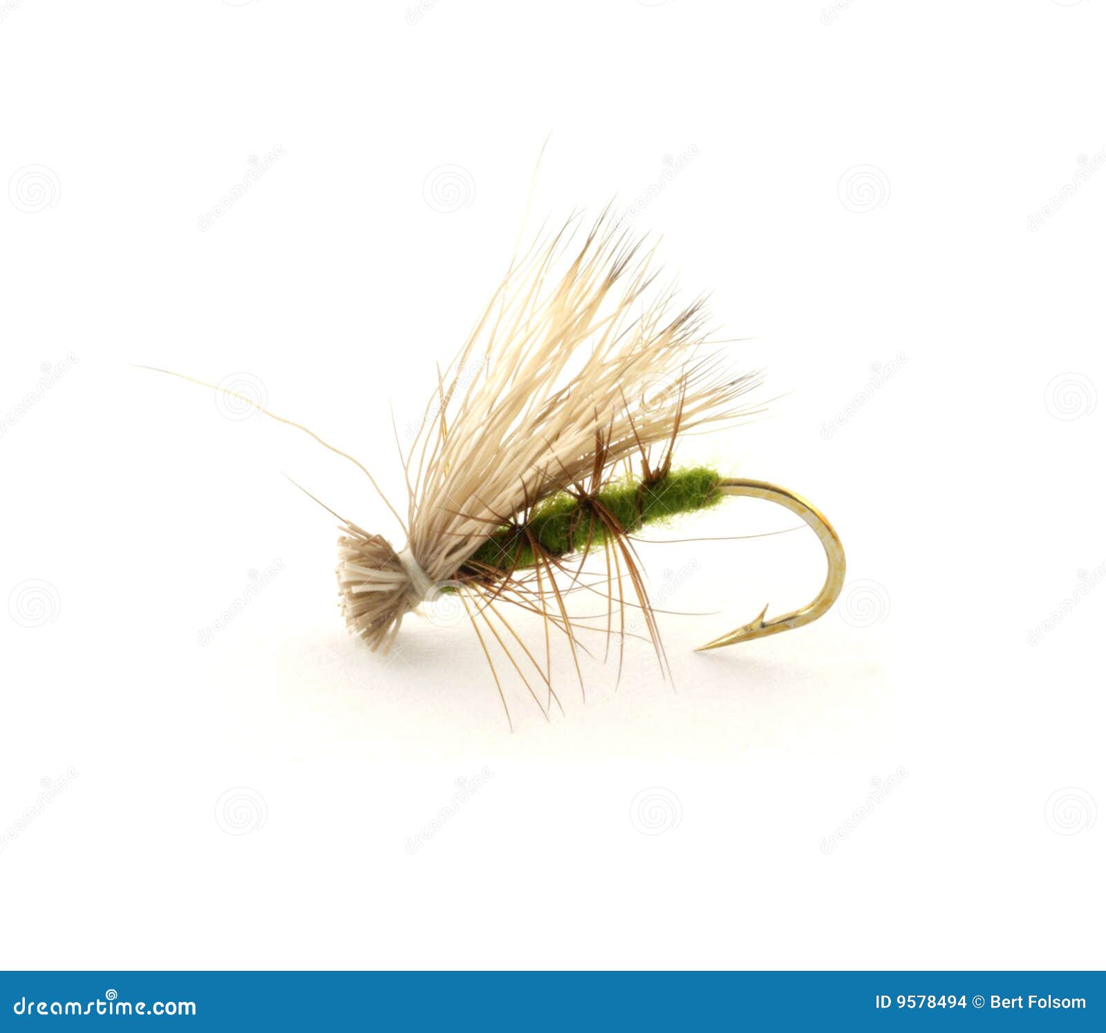 Mosca seca para truta foto de stock. Imagem de gancho - 9578494, image size:1600x1495