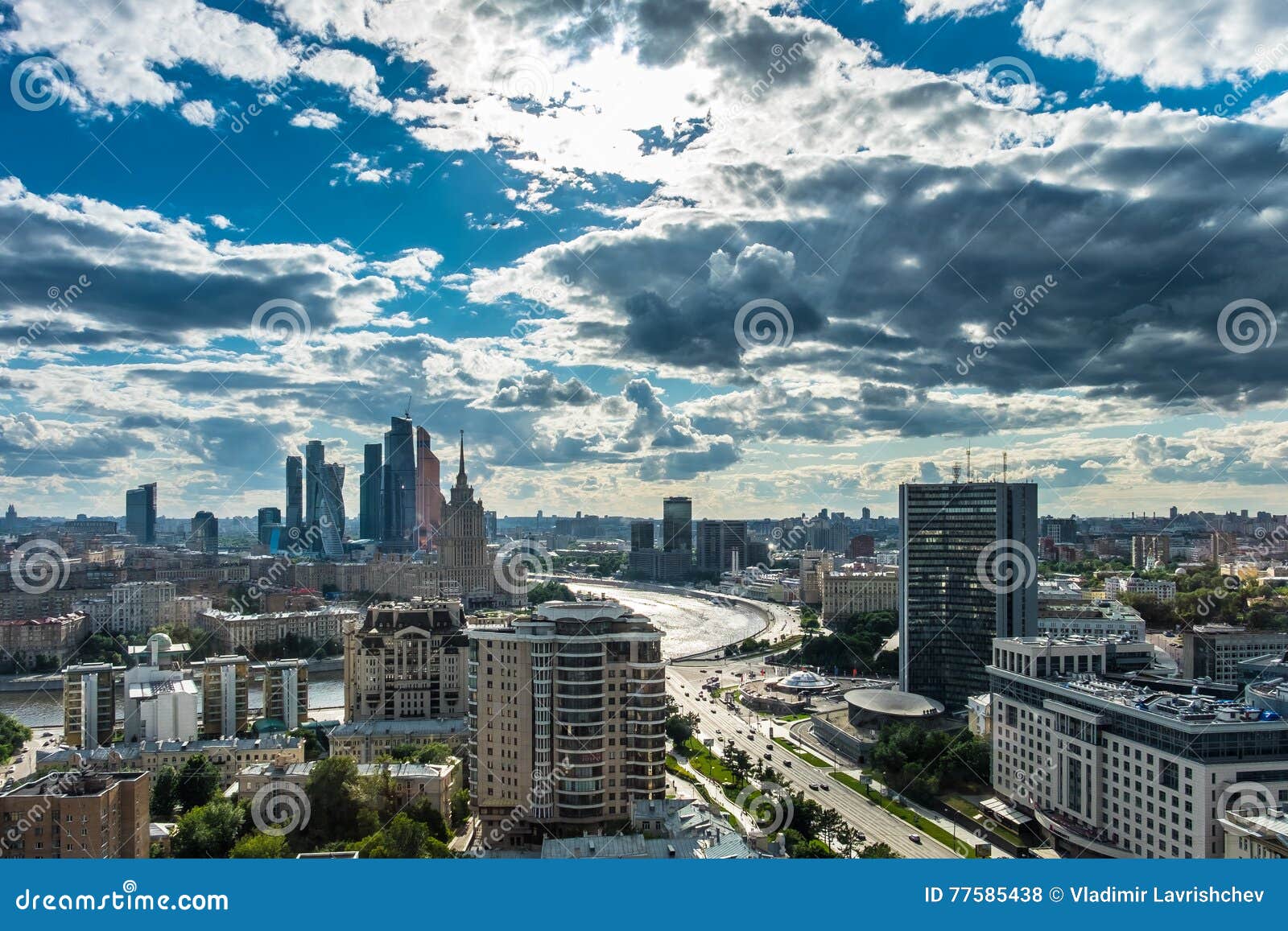 Moscow. Взгляд города Москвы