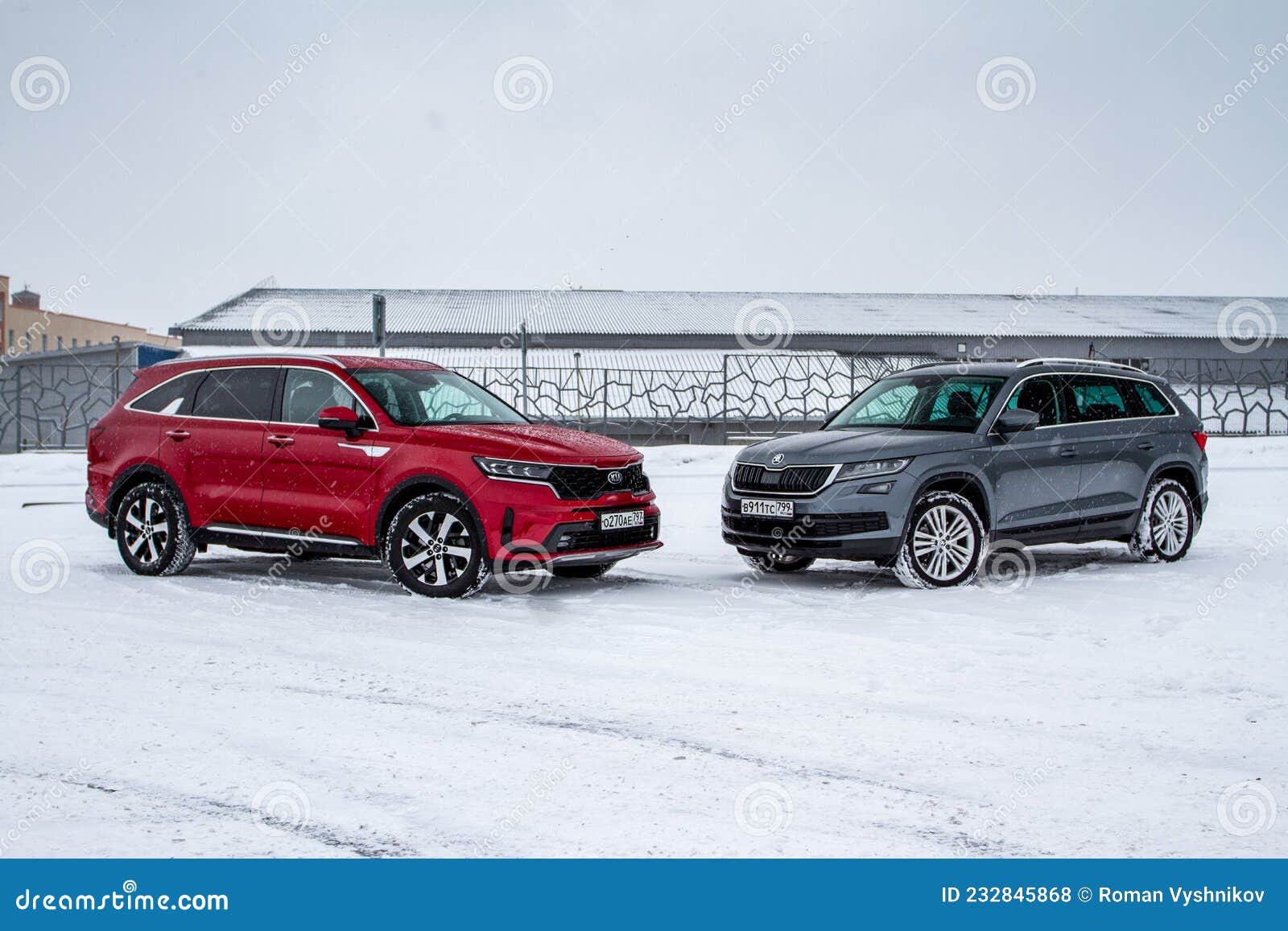 MOSCOW, RUSSIA - FEBRUARY 7, 2021 Kia Sorento Fourth generation