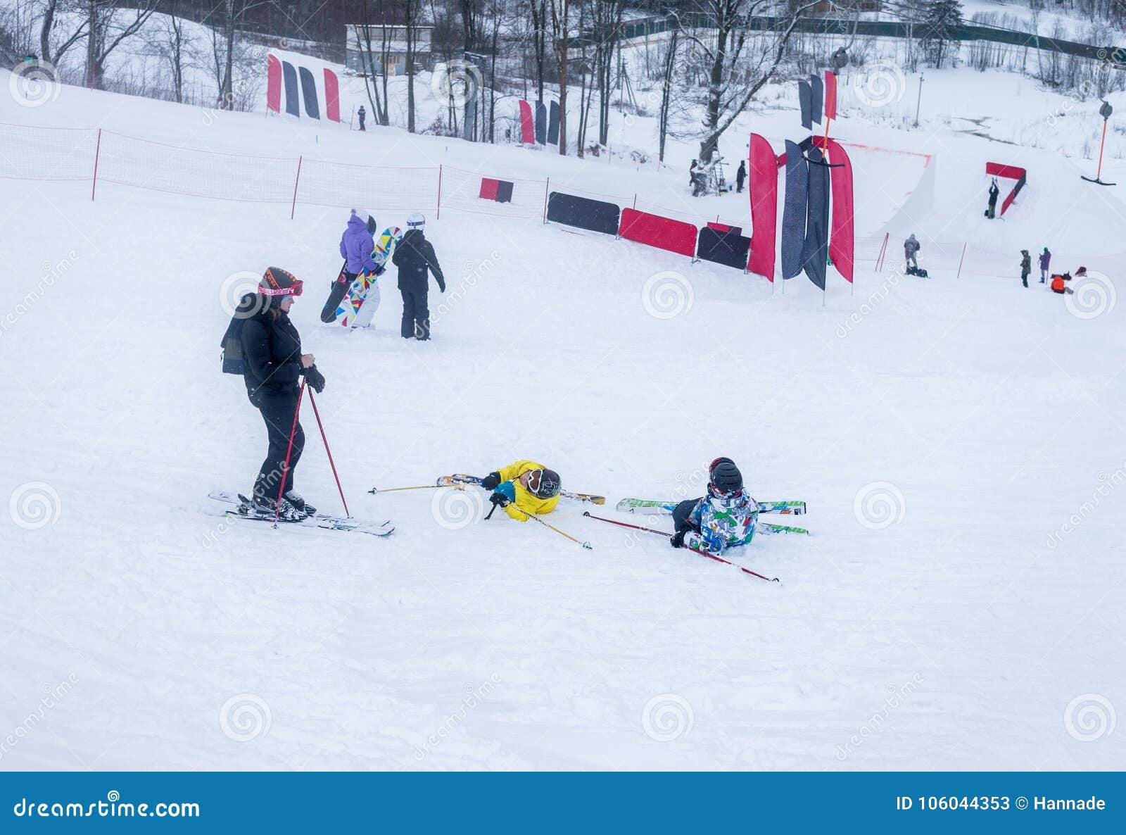 MOSCOW, RUSSIA: Ski Club Leonid Tyagachev Editorial Stock Photo - Image ...