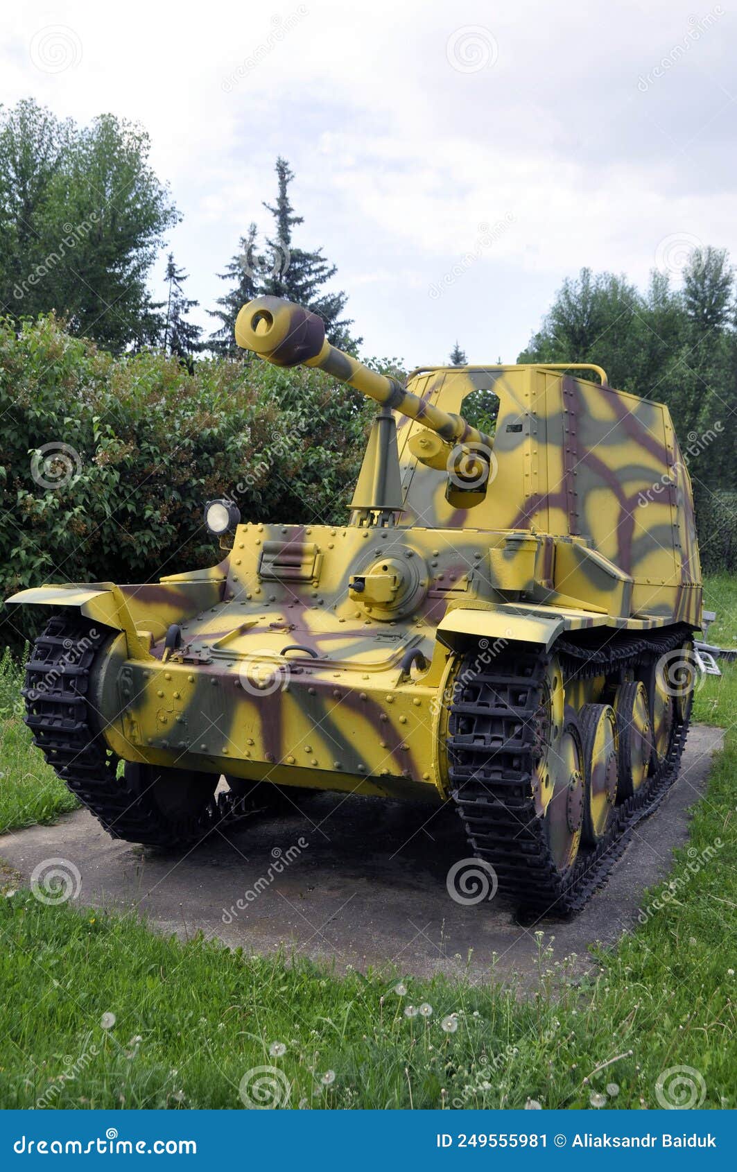 Anti-tank Self-propelled Artillery Marder III Ausf. M Sd.Kfz Stock