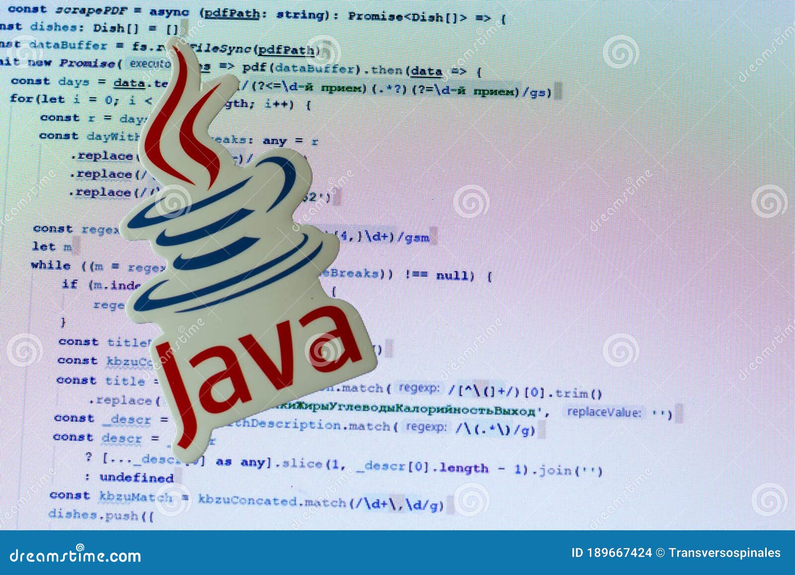 Moscow Russia 1 June Java Logo Sign With Program Code On Background Illustrative Editorial Editorial Stock Image Image Of Programmer Sign