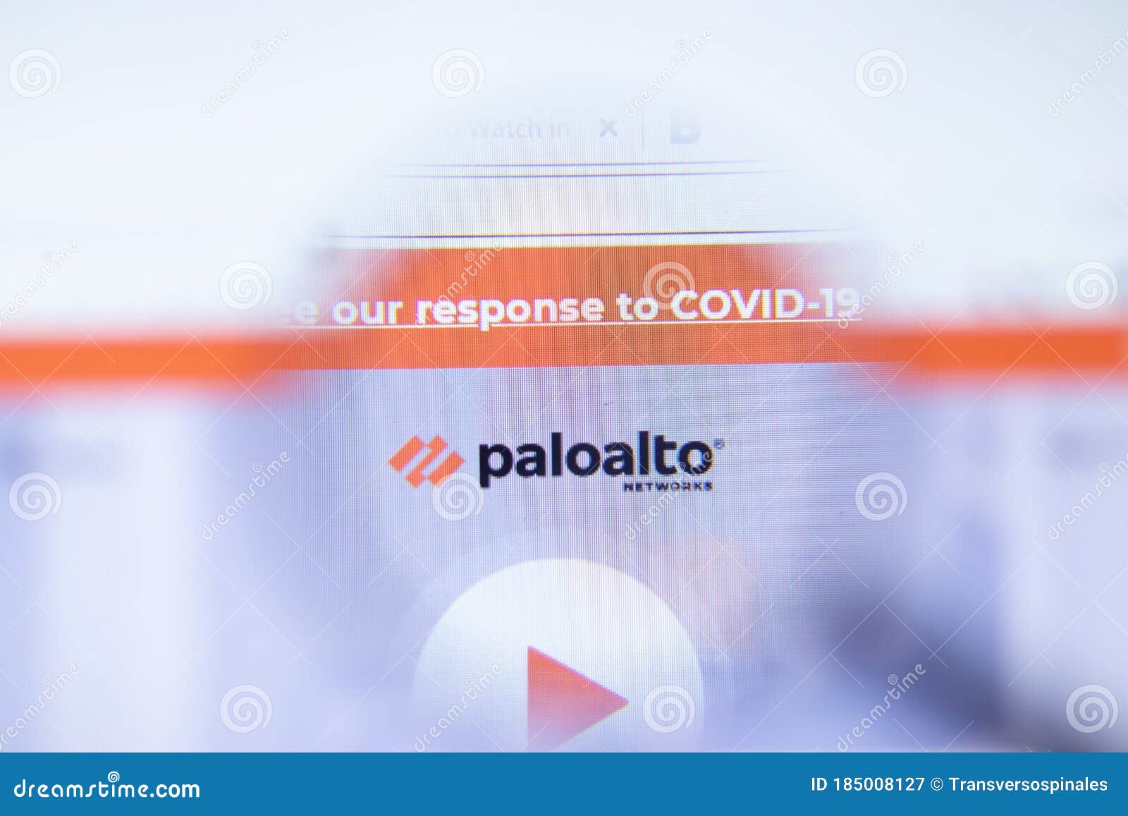 Moscow Russia 1 June 2020 Paloaltonetworks Com Website Page Palo Alto Networks Inc Logo On Display Screen Editorial Photography Image Of Paloaltonetworks Brand 185008127