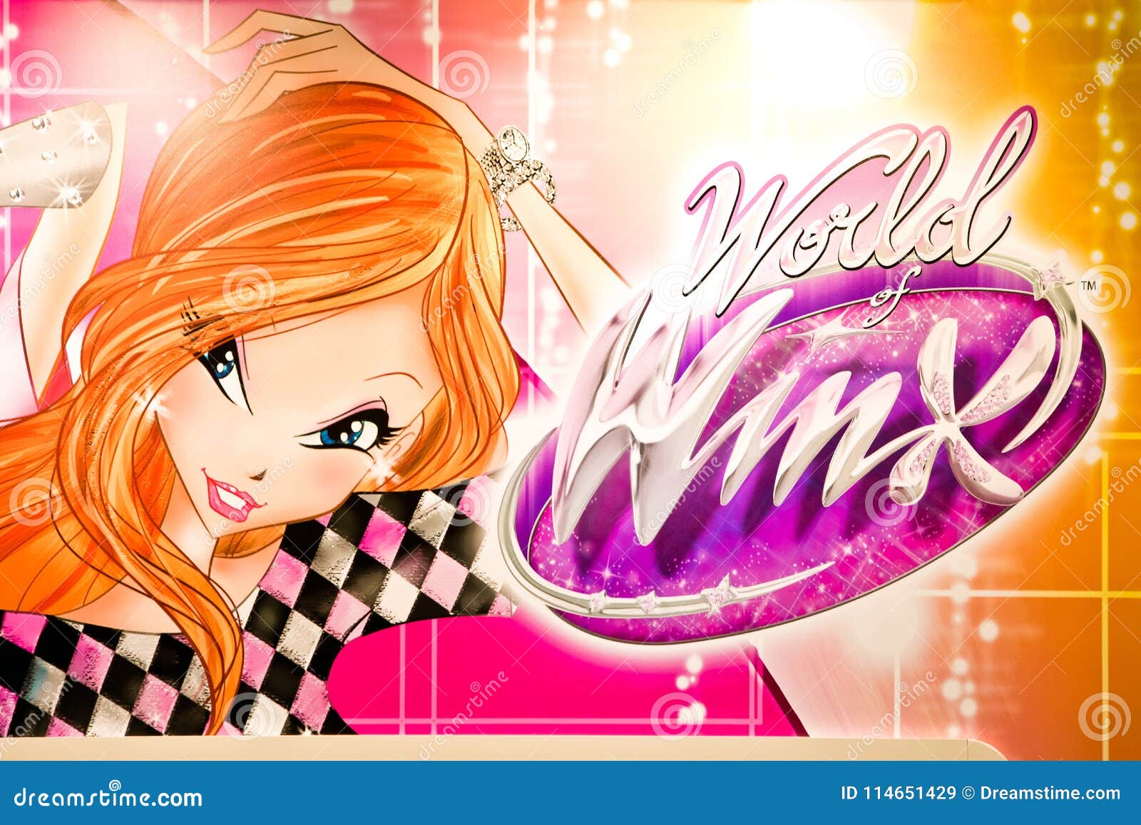 Winx Club Logo Printed on Banner. Winx Club is an Italian Animated  Television Series Editorial Stock Image - Image of entertainment, game:  114651429